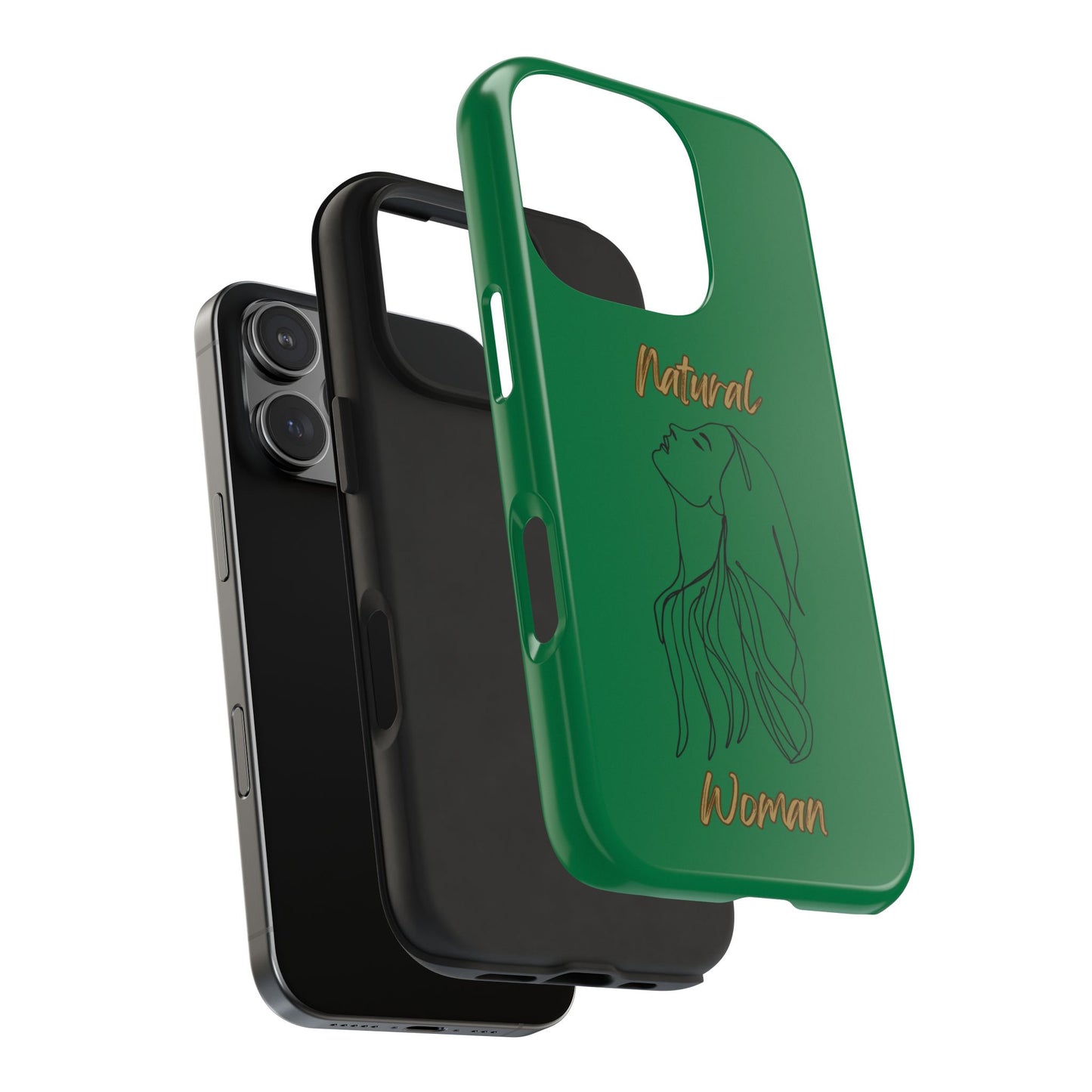 Natural Woman Appreciation (BL) Tough Phone Cases DARK GREEN