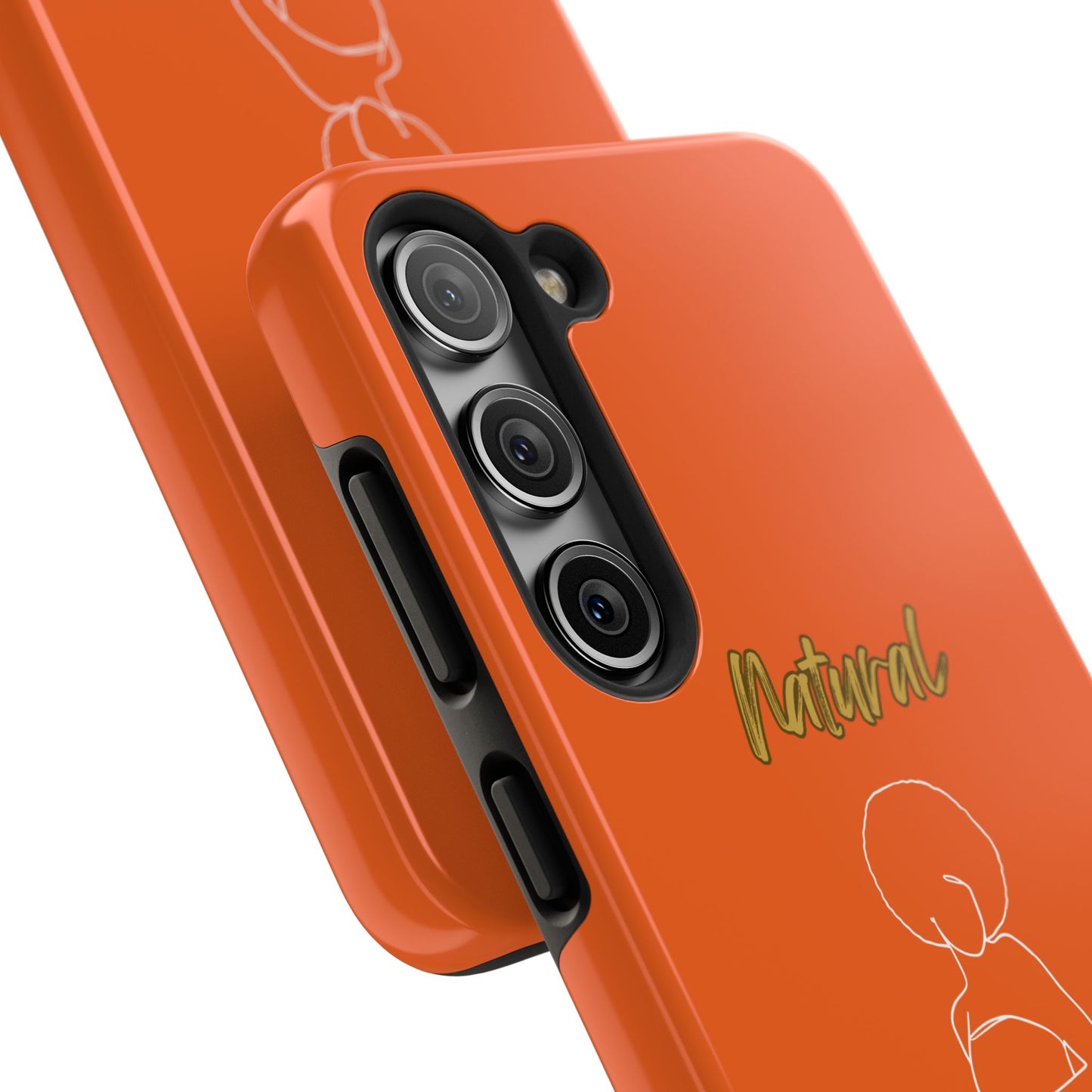 Natural Woman Sho Nuff (WL)Tough Phone Cases ORANGE