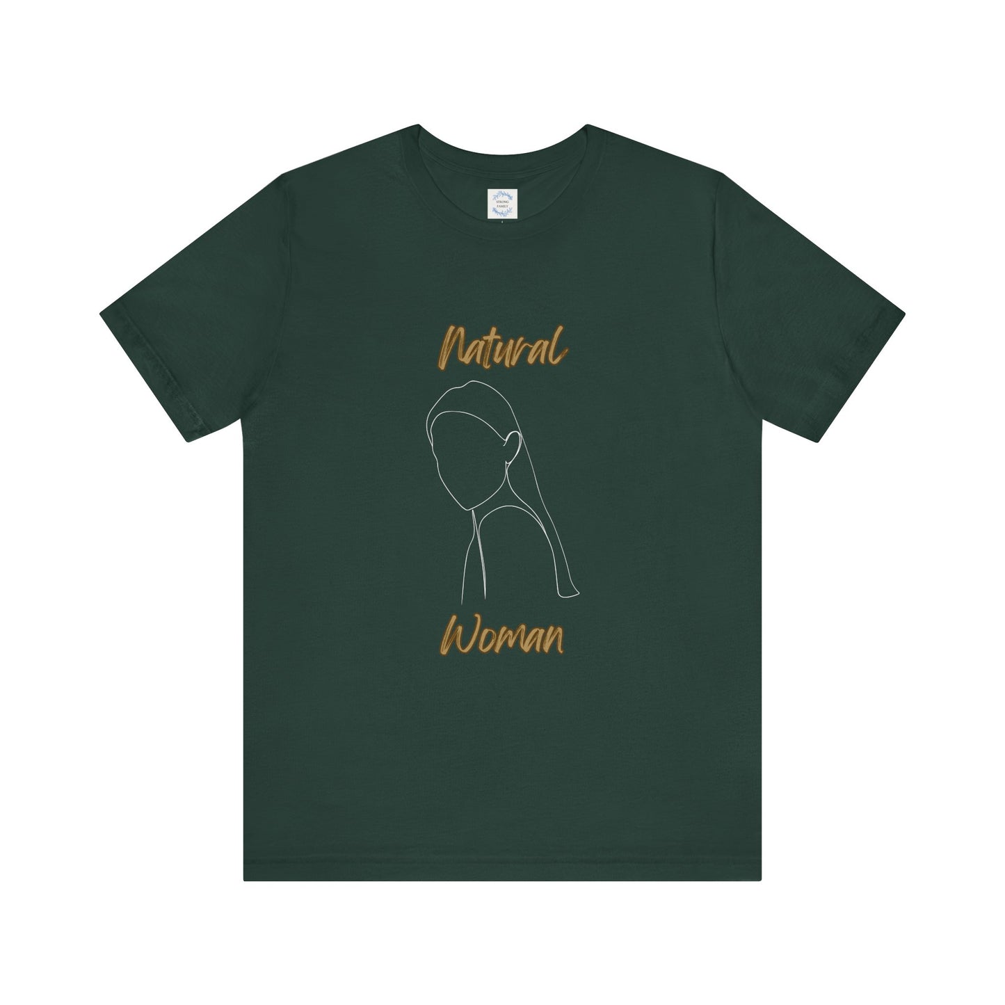 Natural Woman Tilted Look (WL) Short Sleeve T-Shirt