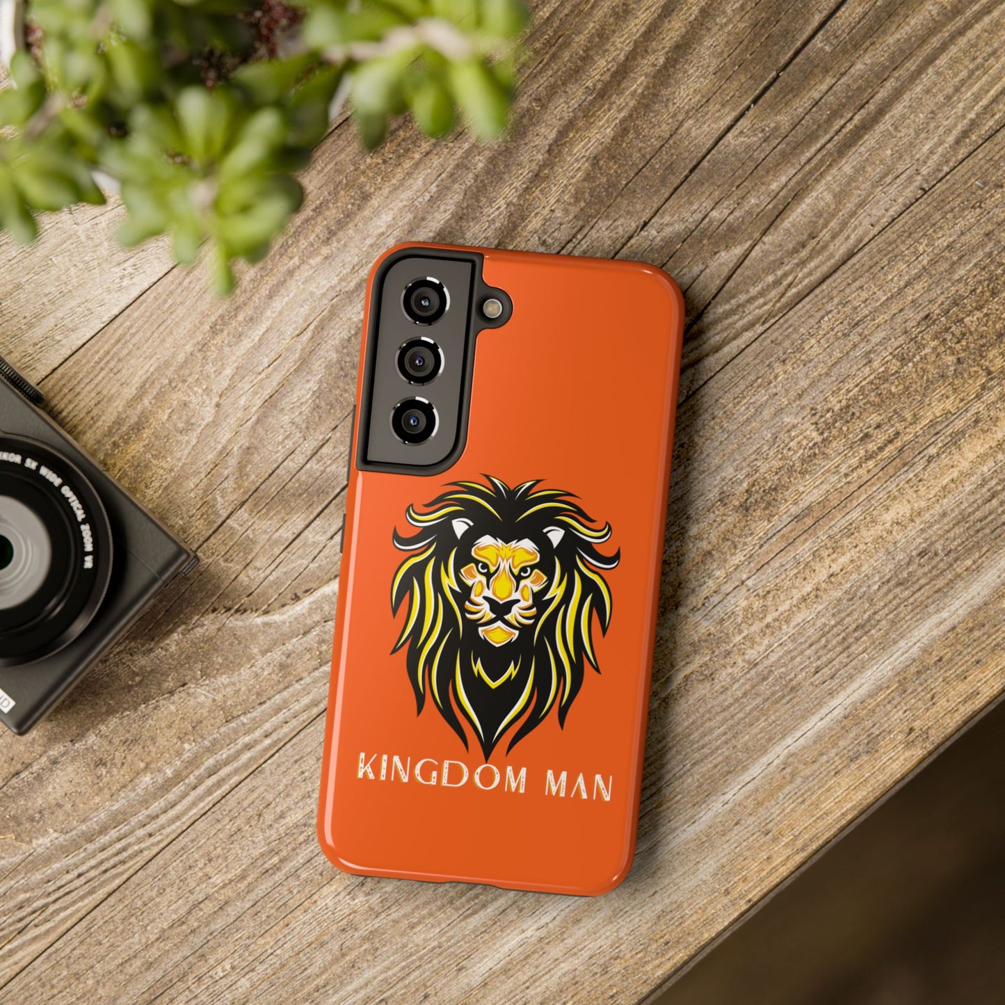 Kingdom Man (White-Gold Label) Tough Phone Case ORANGE