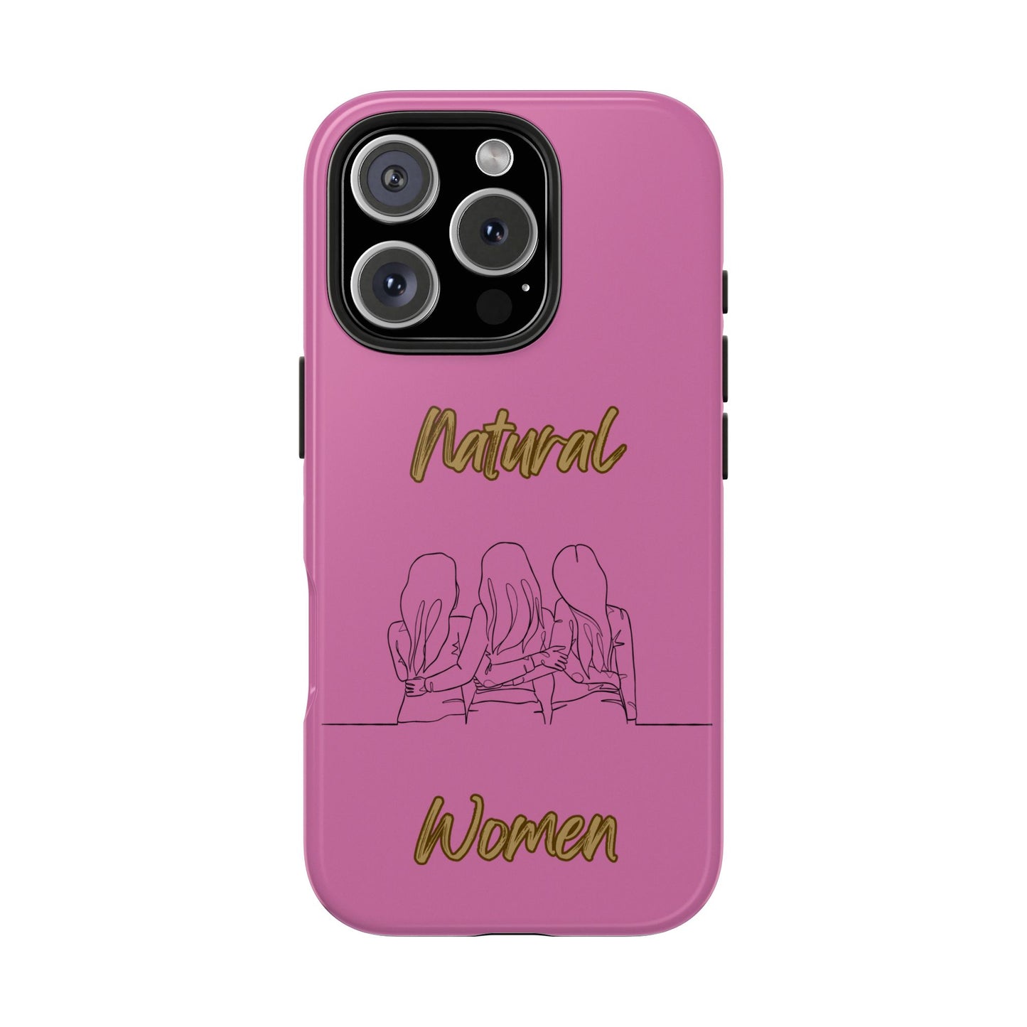 Natural Woman Loving Friends (BL)Tough Phone Cases LIGHT PINK