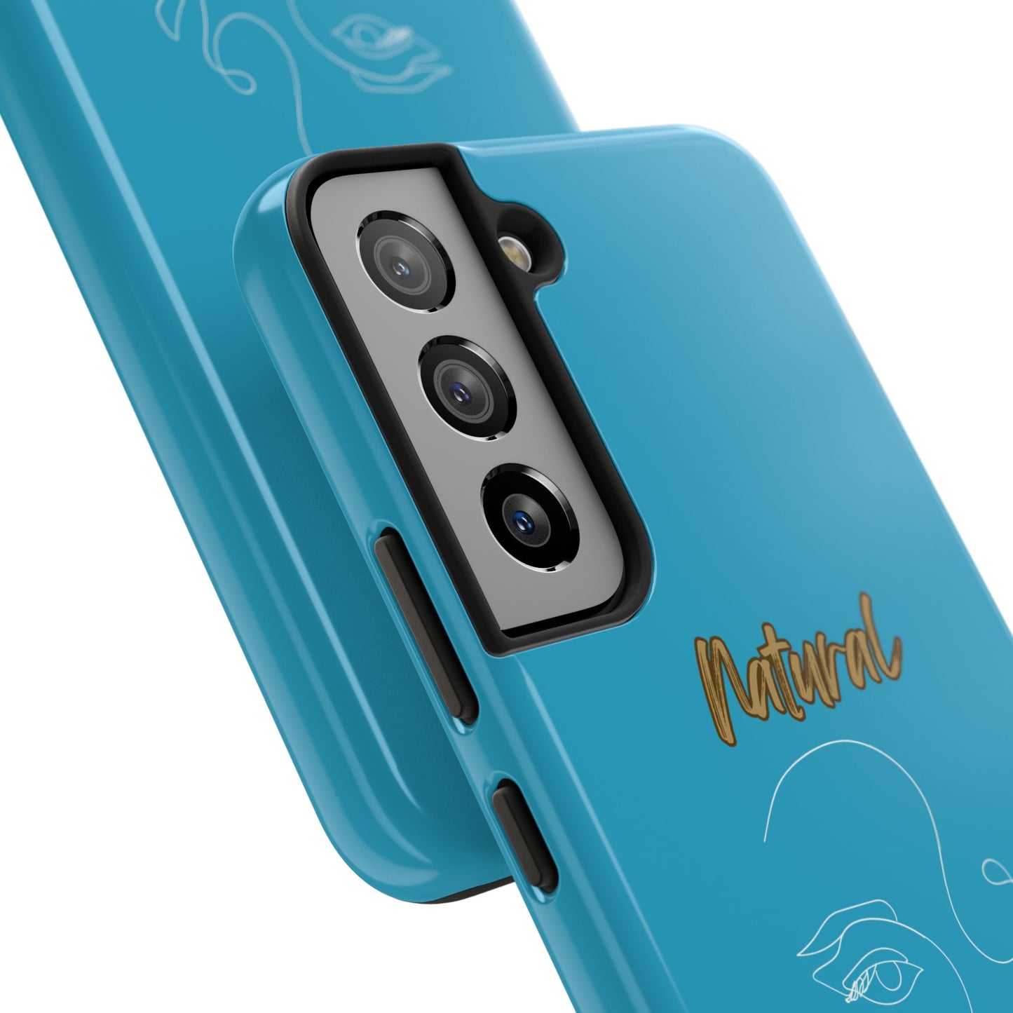 Natural Woman Looking (WL) Tough Phone Cases TURQUOISE