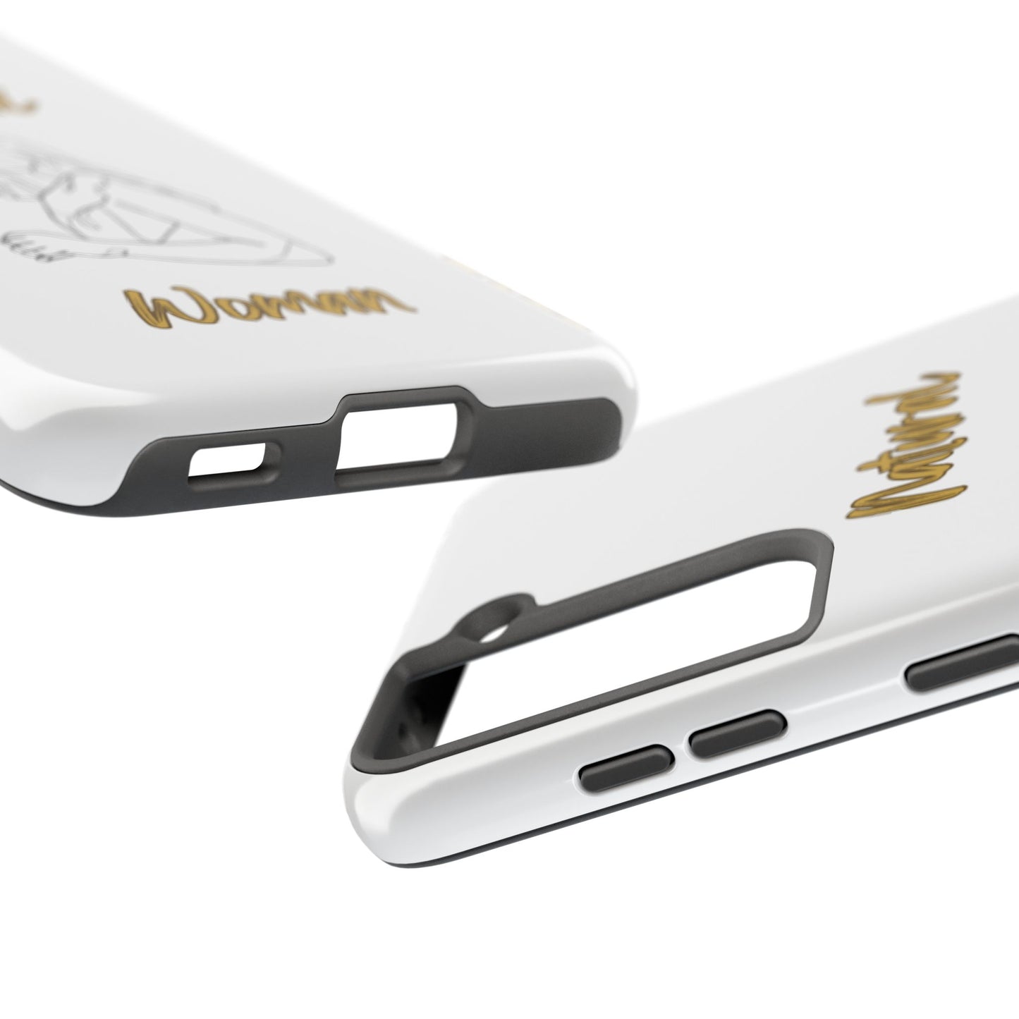 Natural Woman Care Free (BL)Tough Phone Cases WHITE
