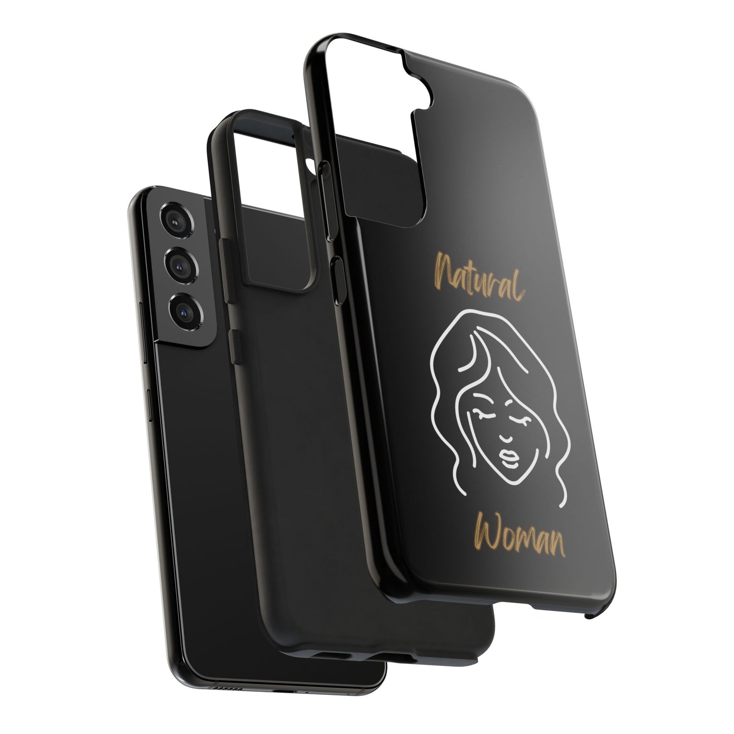 Natural Woman Modest (WL)Tough Phone Cases BLACK