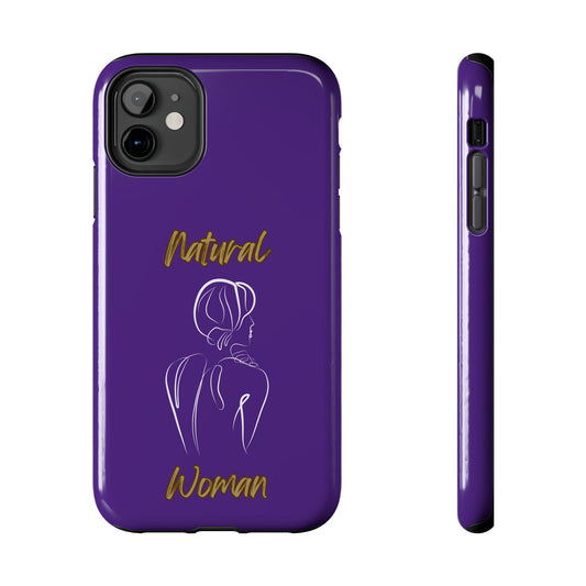 Natural Woman Back (WL)Tough Phone Cases PURPLE