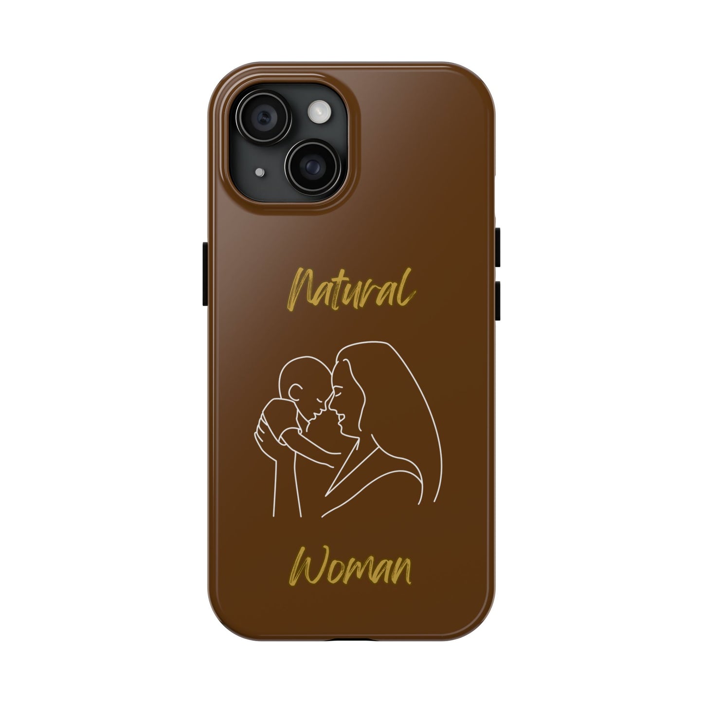 Natural Woman Joy (WL) Tough Phone Cases BROWN