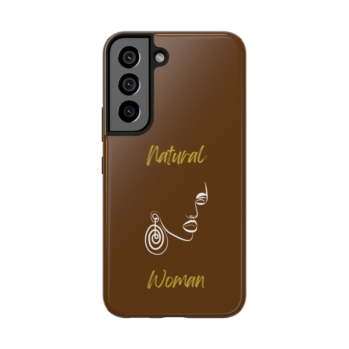 Natural Woman Music In My Soul (WL)Tough Phone Cases BROWN