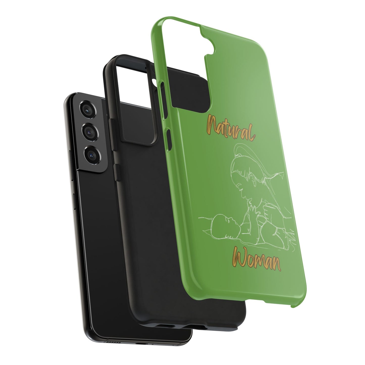 Natural Woman New Life (WL)Tough Phone Cases GREEN