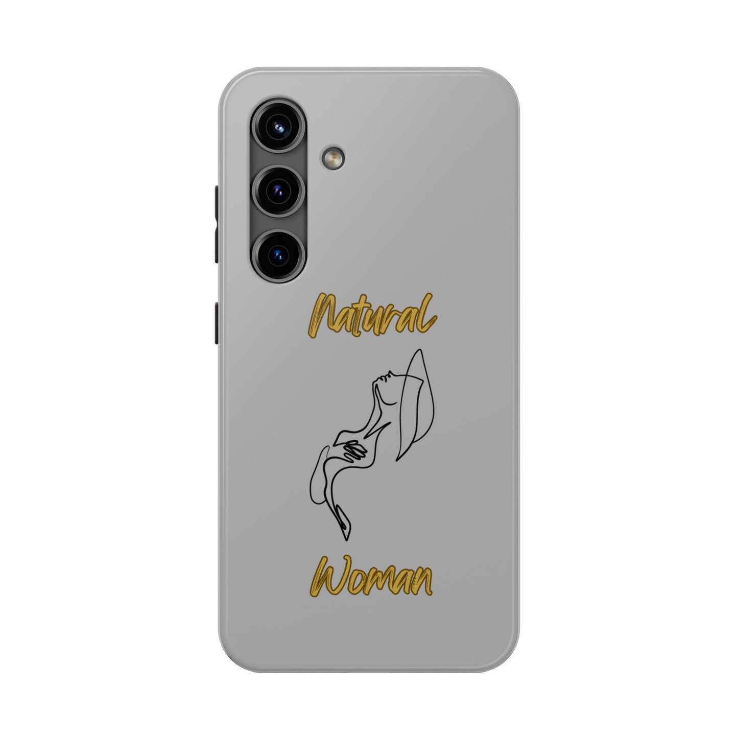 Natural Woman Free (BL)Tough Phone Cases LIGHT GREY