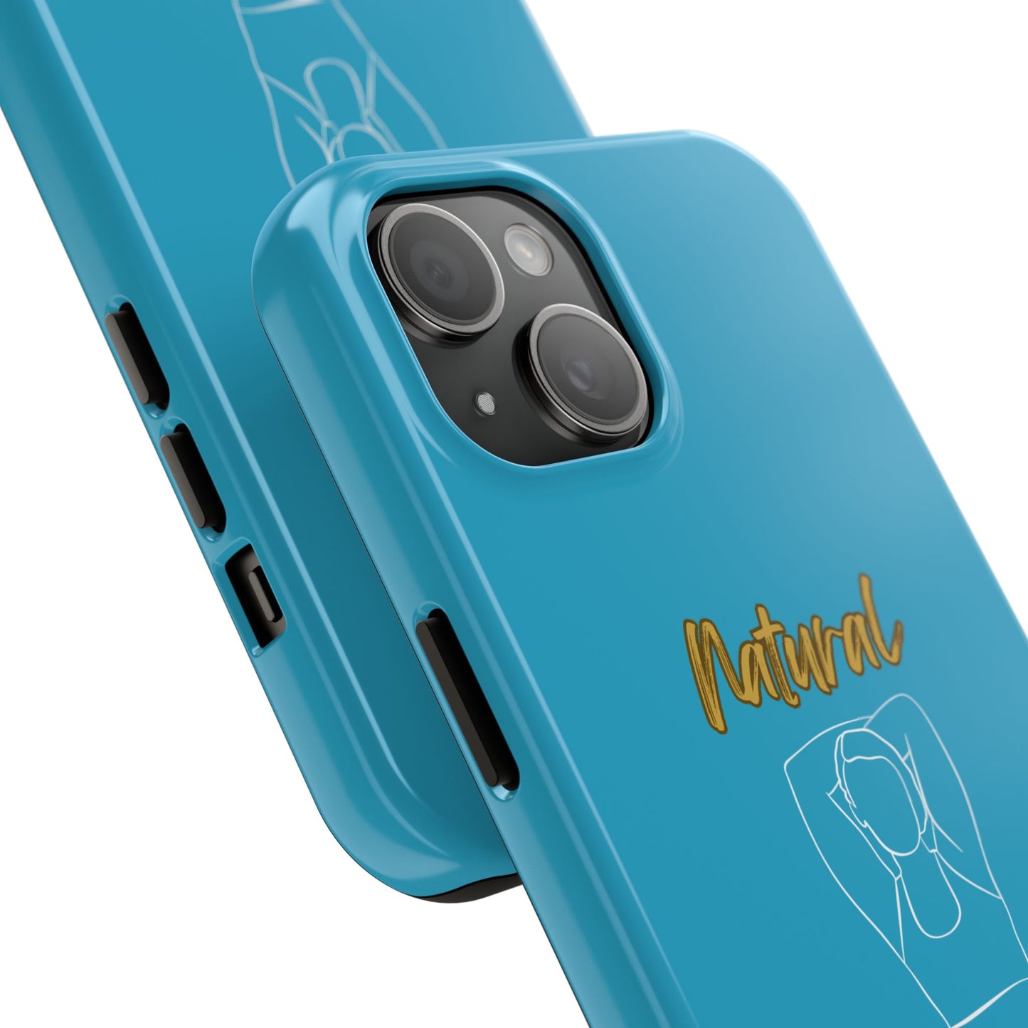 Natural Woman I Love Me (WL)Tough Phone Cases TURQUOISE