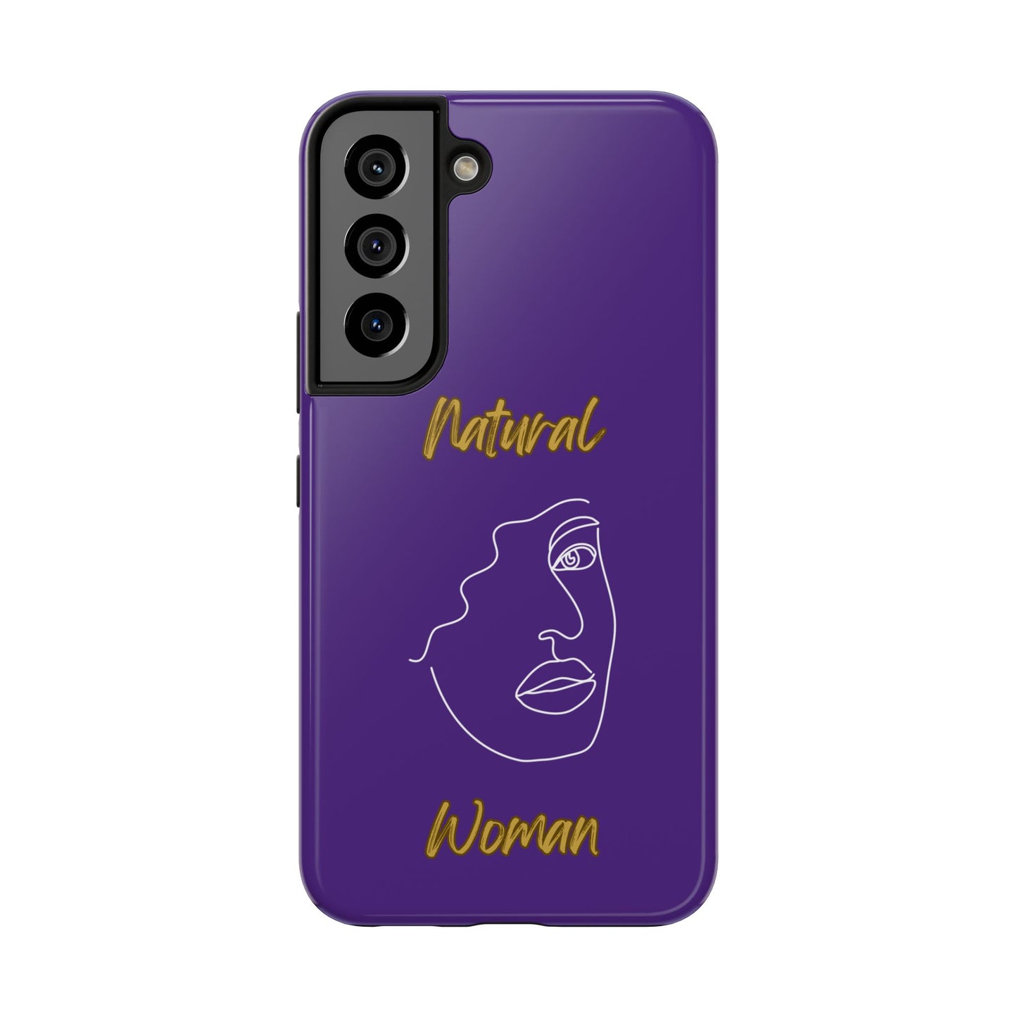 Natural Woman Peekaboo (WL)Tough Phone Cases PURPLE