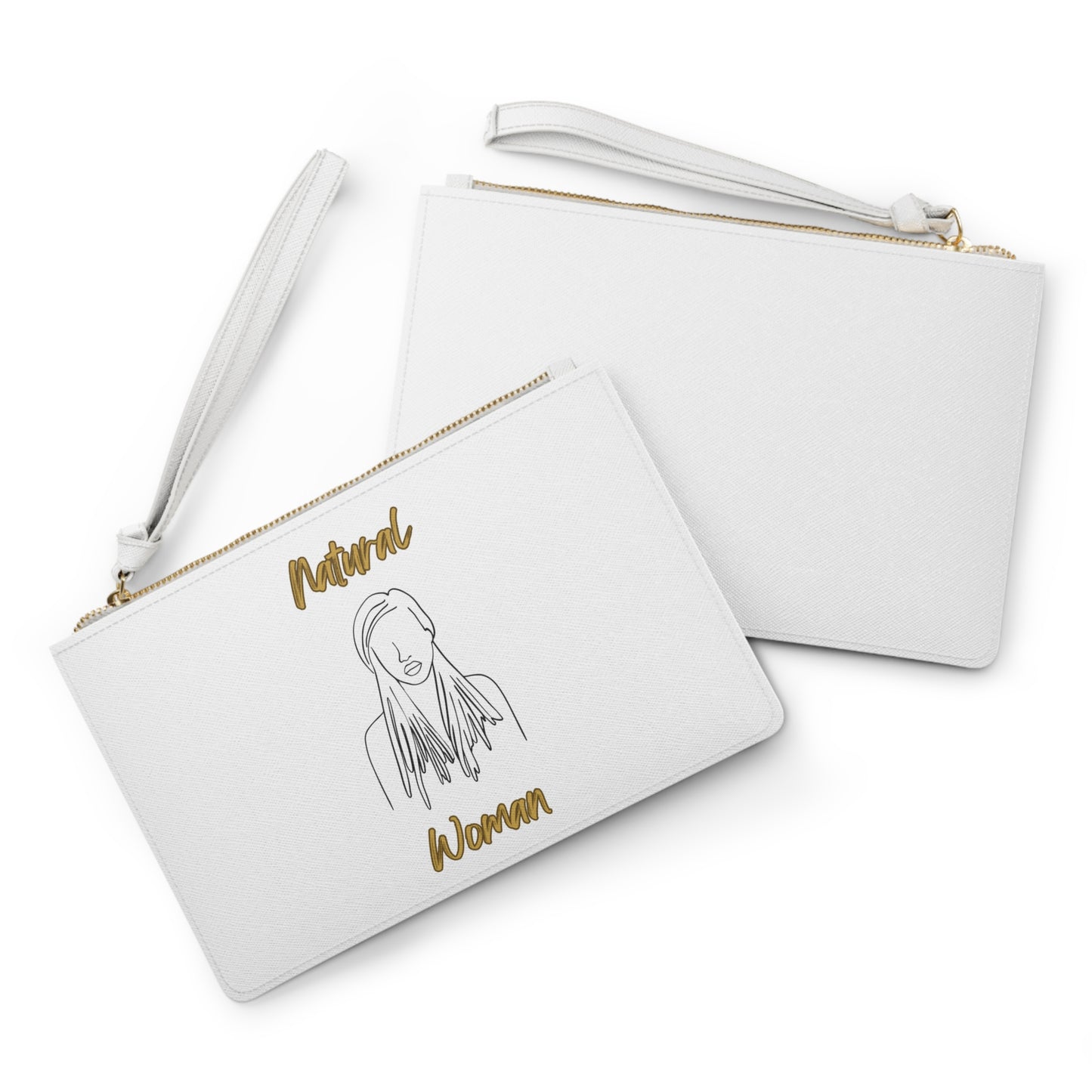 Natural Woman Content (BL) Clutch Bag WHITE