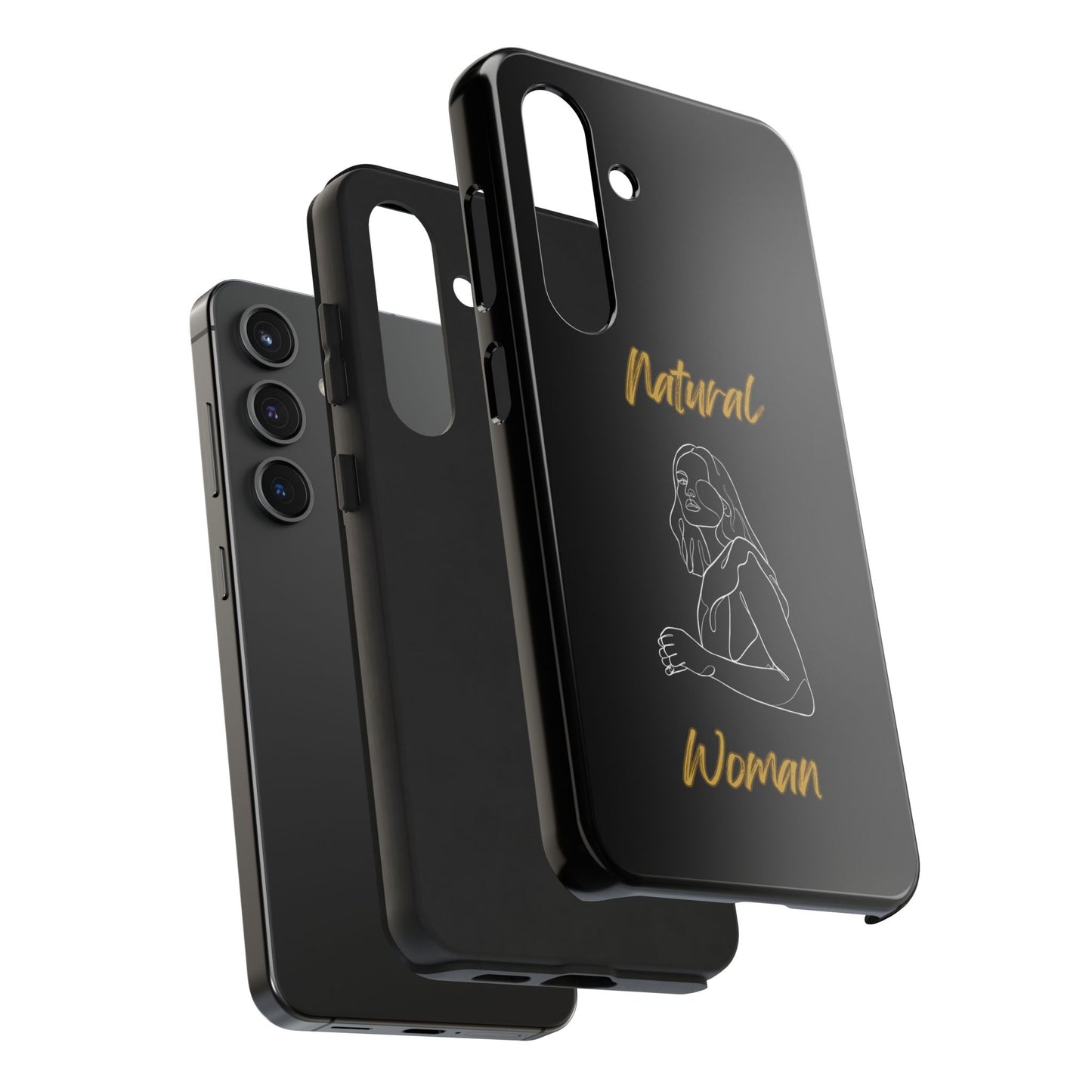 Natural Woman Care Free (WL)Tough Phone Cases BLACK