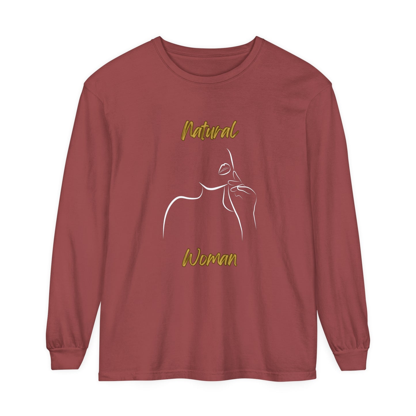 Natural Woman Chin Up (WL) Long Sleeve T-Shirt