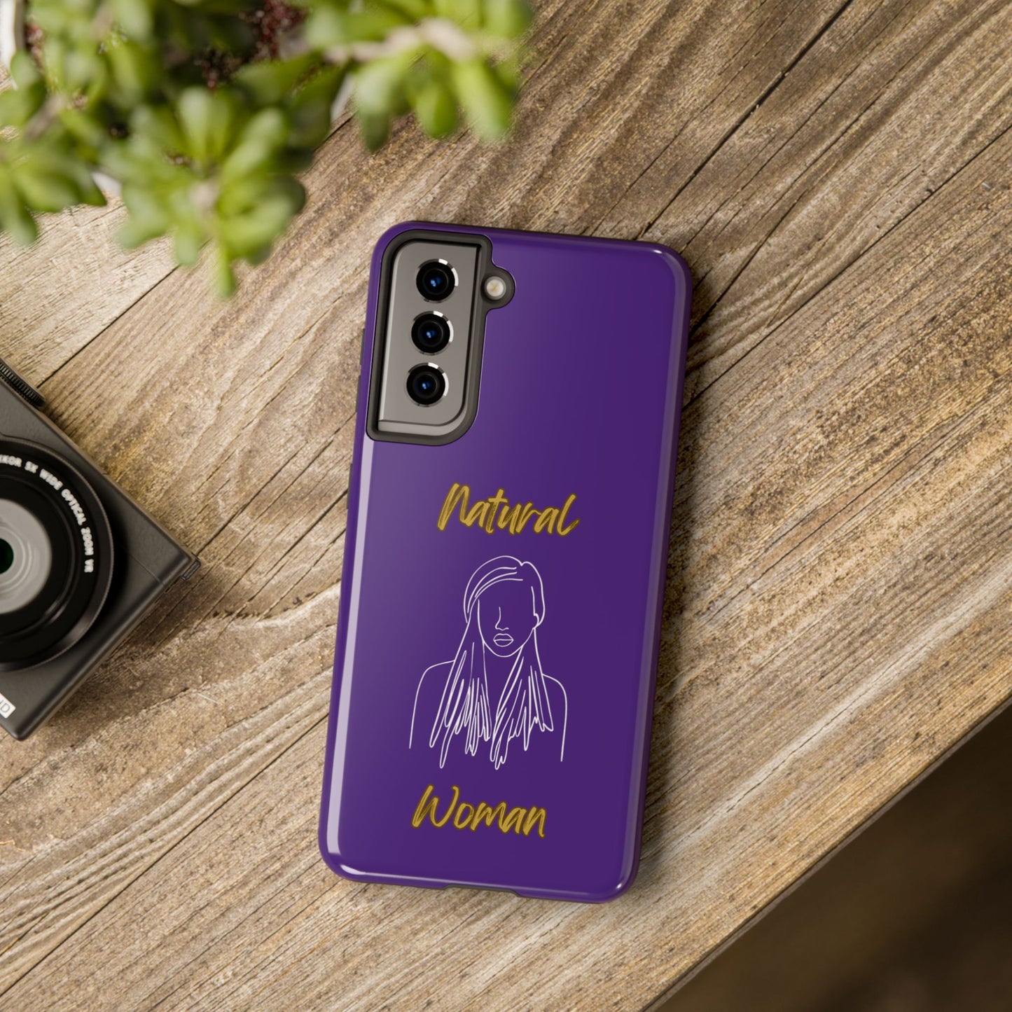Natural Woman Content (WL)Tough Phone Cases PURPLE