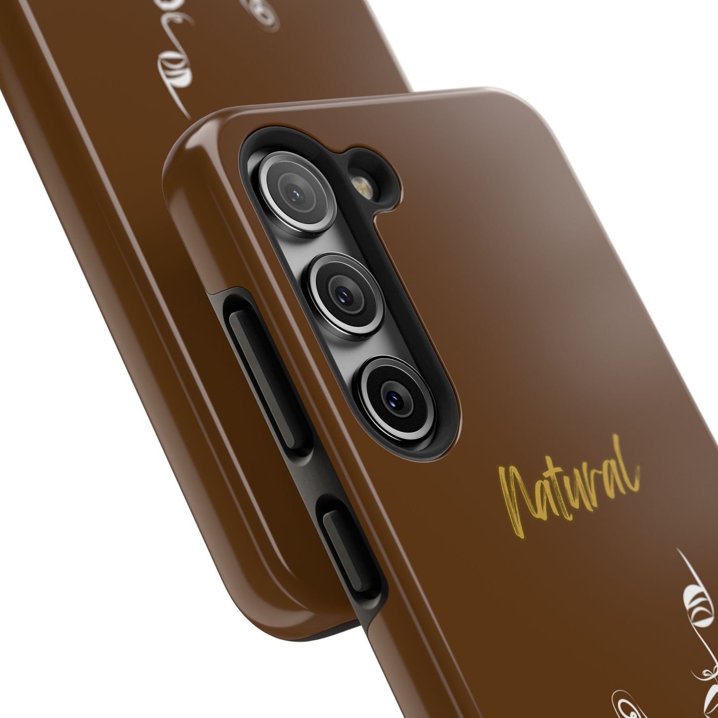 Natural Woman Music In My Soul (WL)Tough Phone Cases BROWN