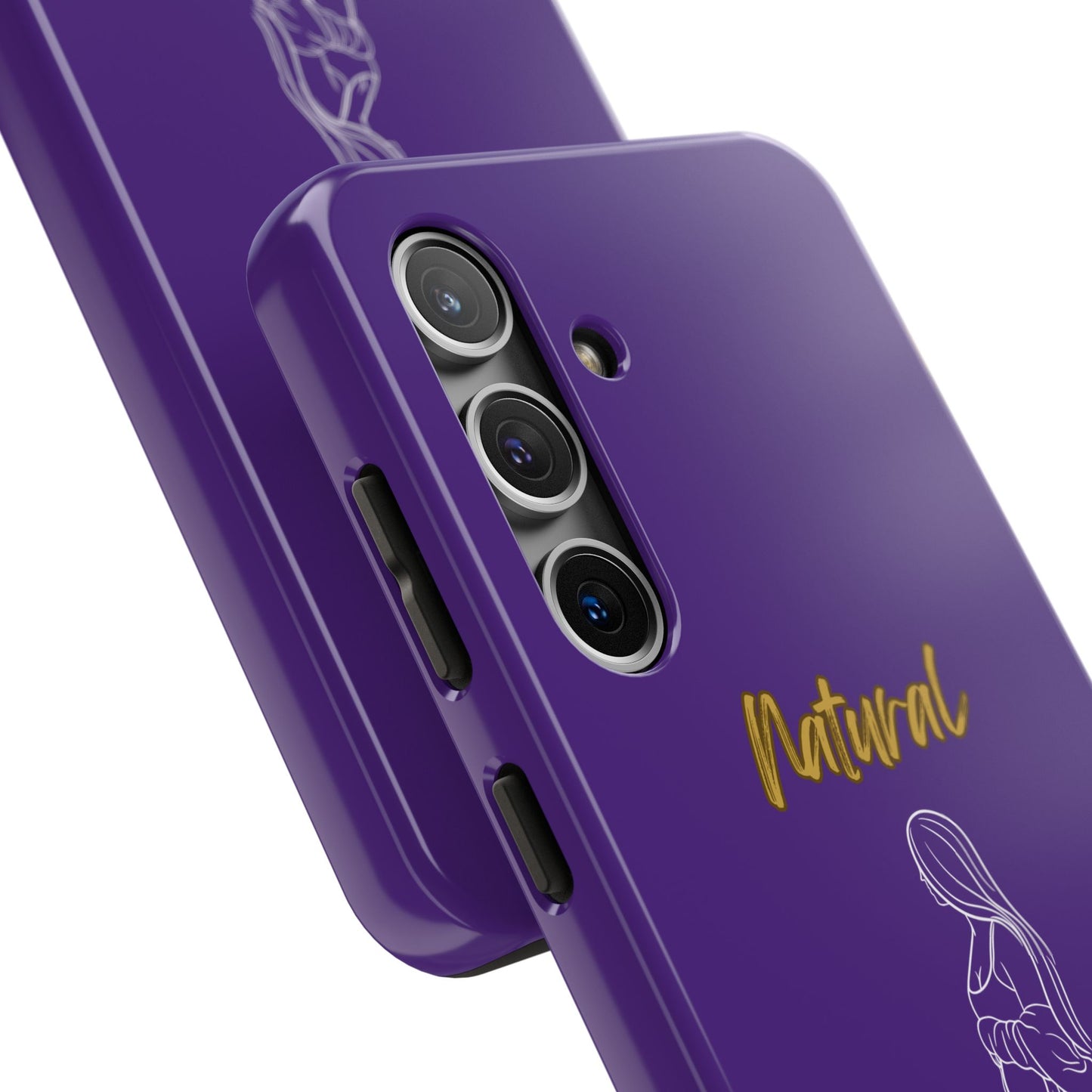 Natural Woman Expecting (WL)Tough Phone Cases PURPLE