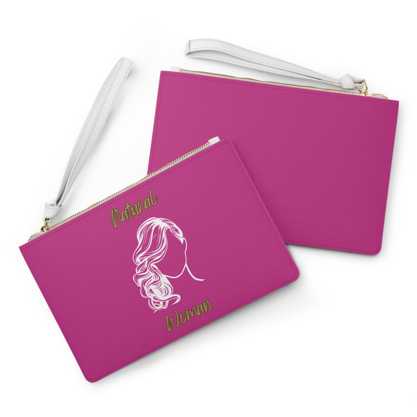 Natural Woman Long Curl (WL) Clutch Bag PINK