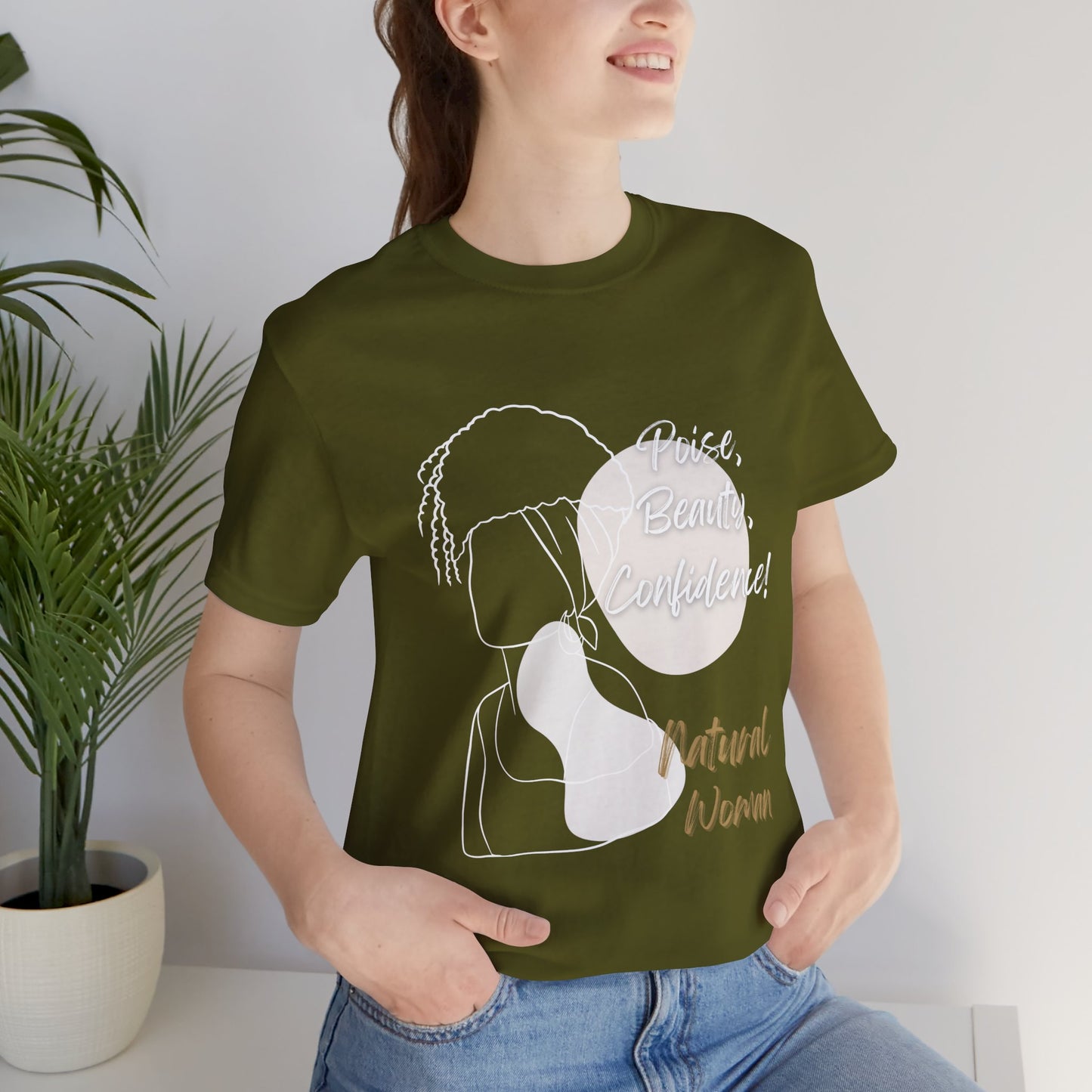 Natural Woman Puff (WL) Short Sleeve T-Shirt