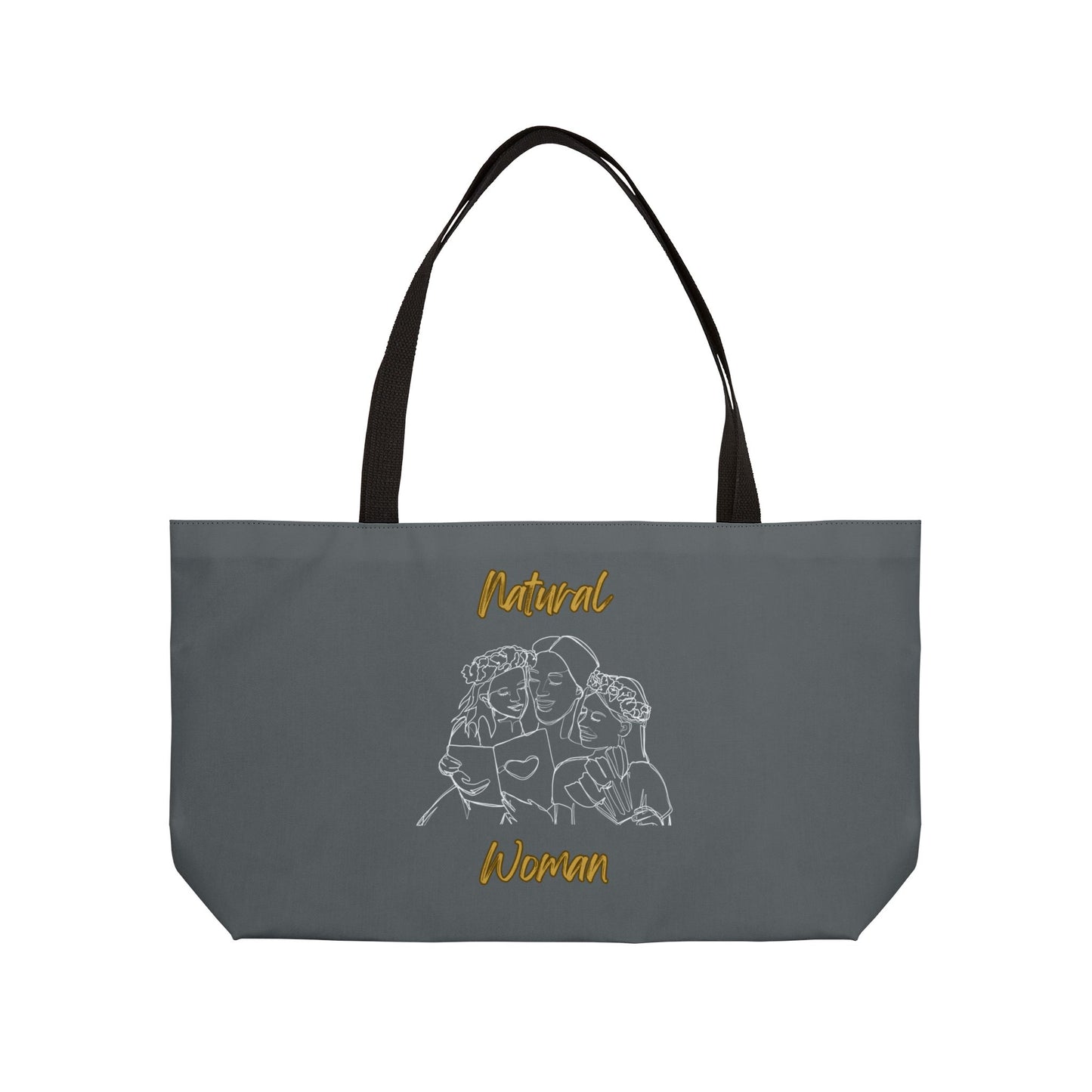 Natural Woman Me & My Girls (WL) Weekender Tote Bag DARK GREY
