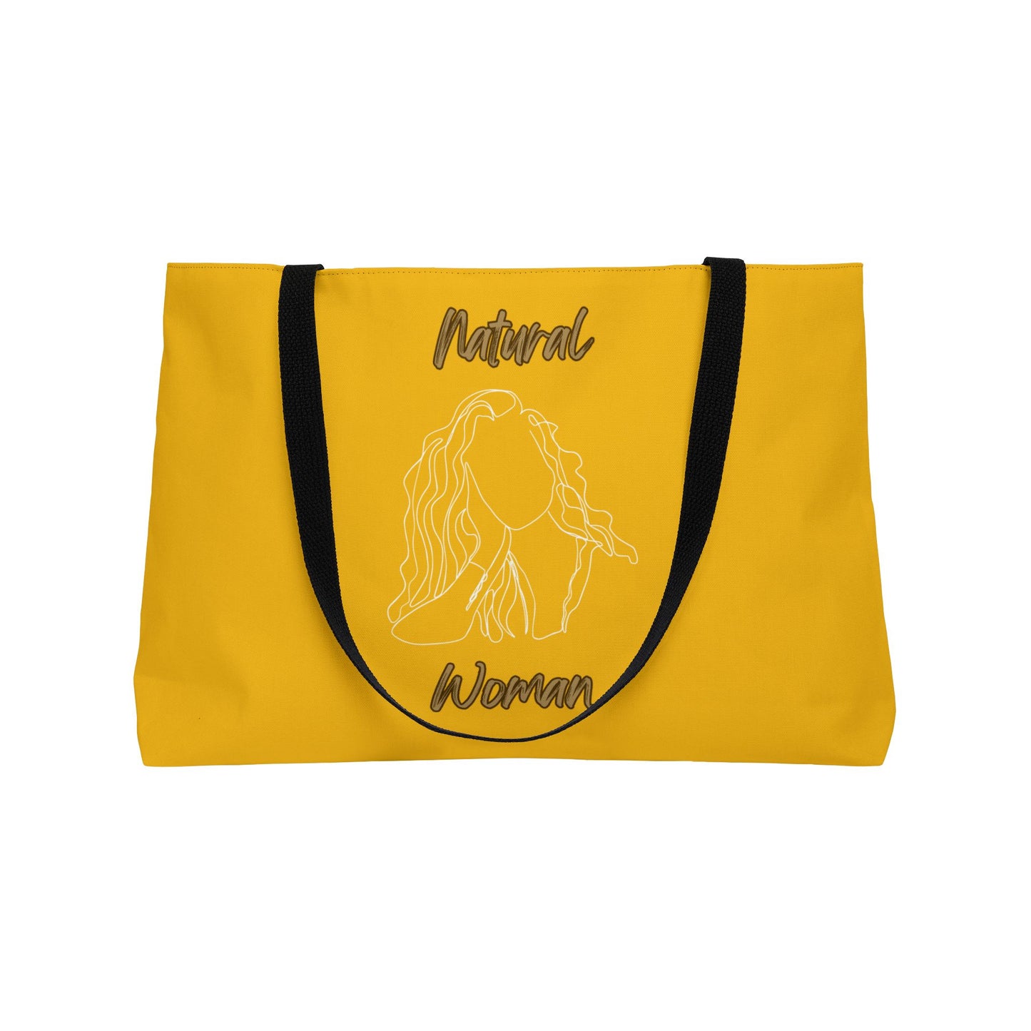 Natural Woman Relaxed (WL) Weekender Tote Bag YELLOW