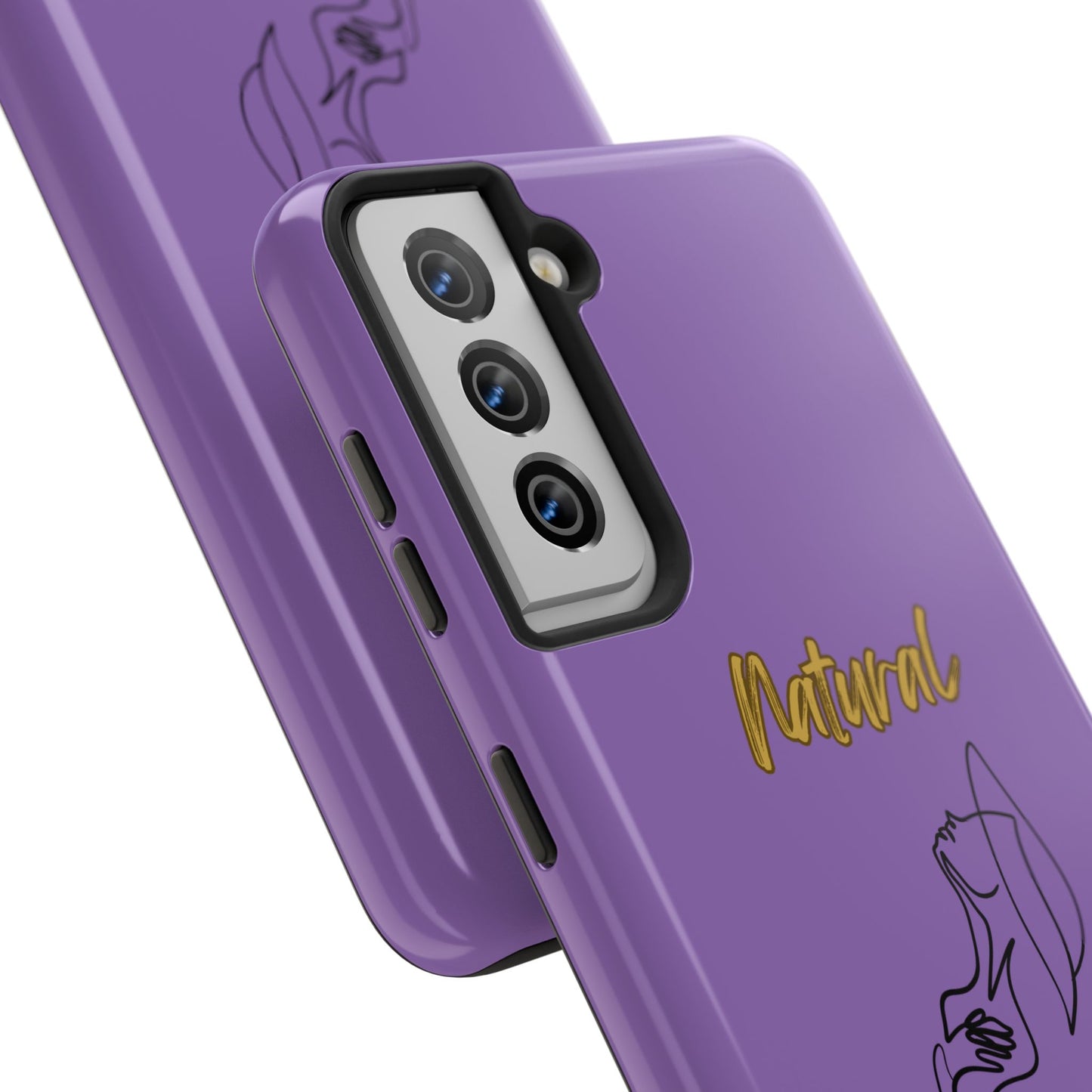 Natural Woman Free (BL)Tough Phone Cases LIGHT PURPLE