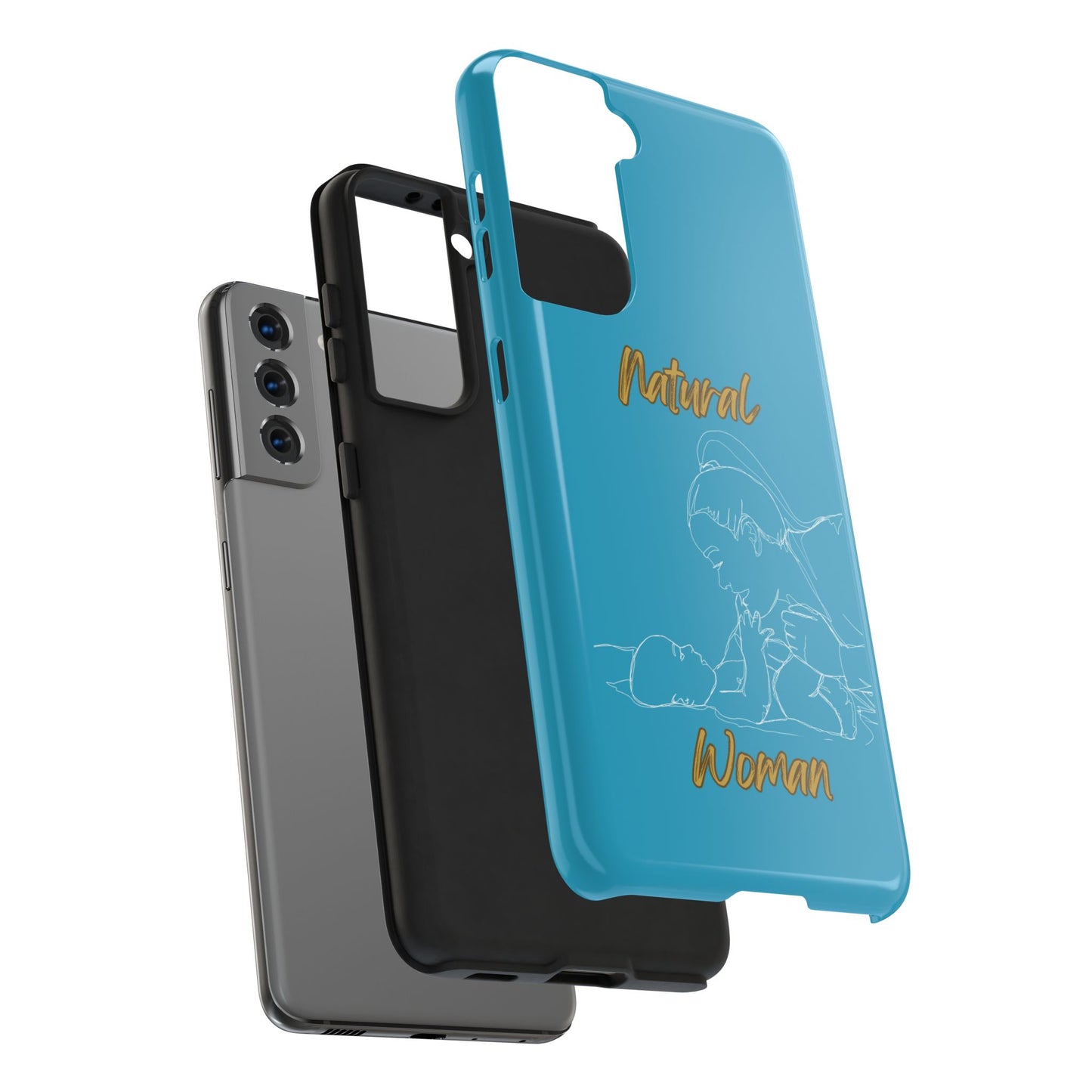 Natural Woman New Life (WL)Tough Phone Cases TURQUOISE