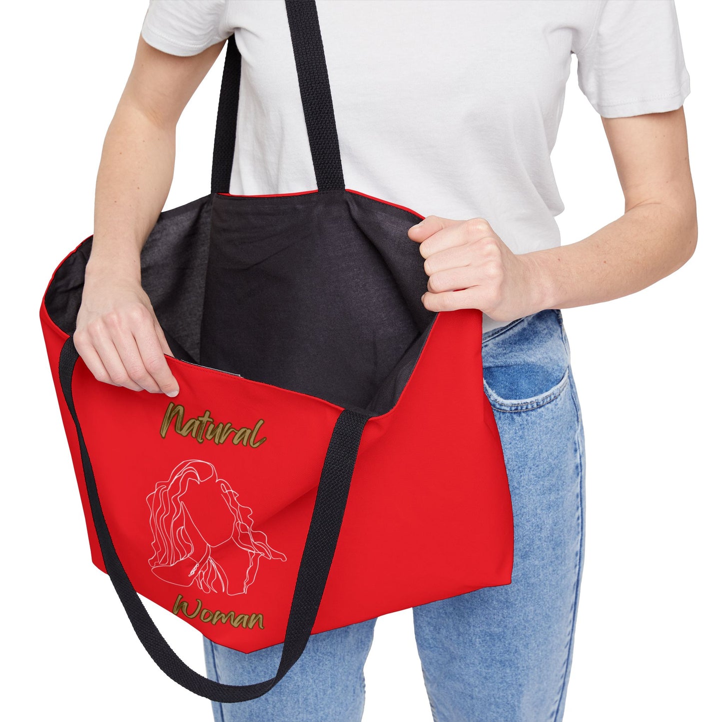 Natural Woman Relaxed (WL) Weekender Tote Bag RED