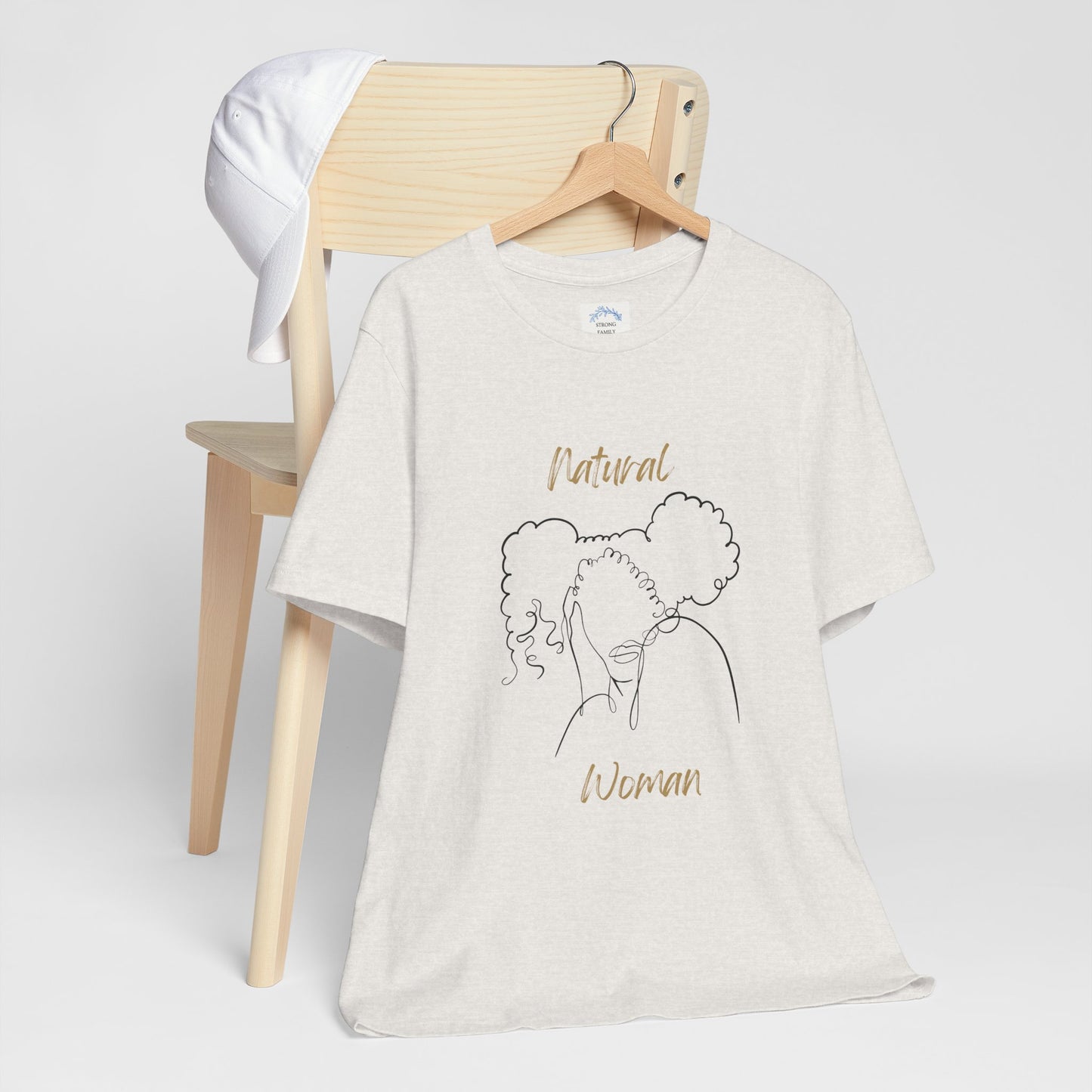 Natural Woman Twin Puffs (BL) Short Sleeve T-Shirt