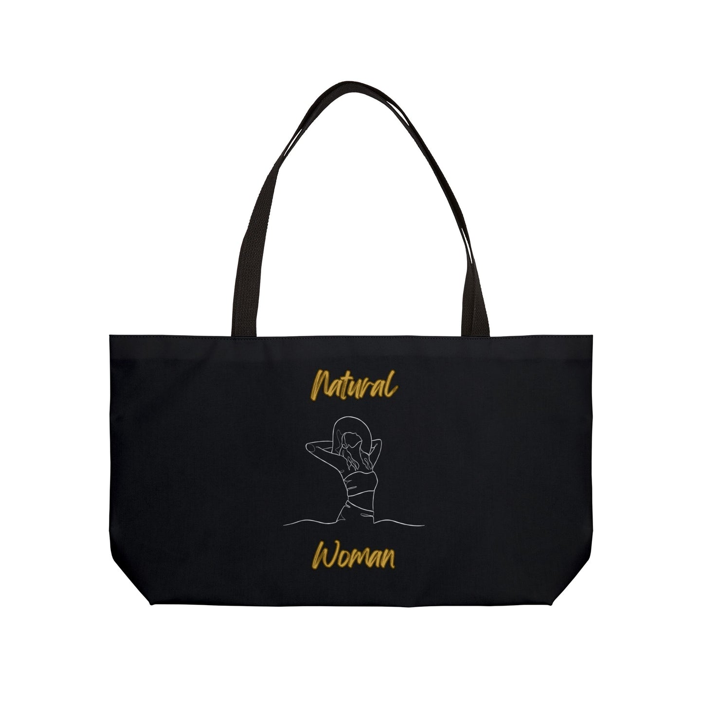 Natural Woman Sun Fun (WL) Weekender Tote Bag BLACK