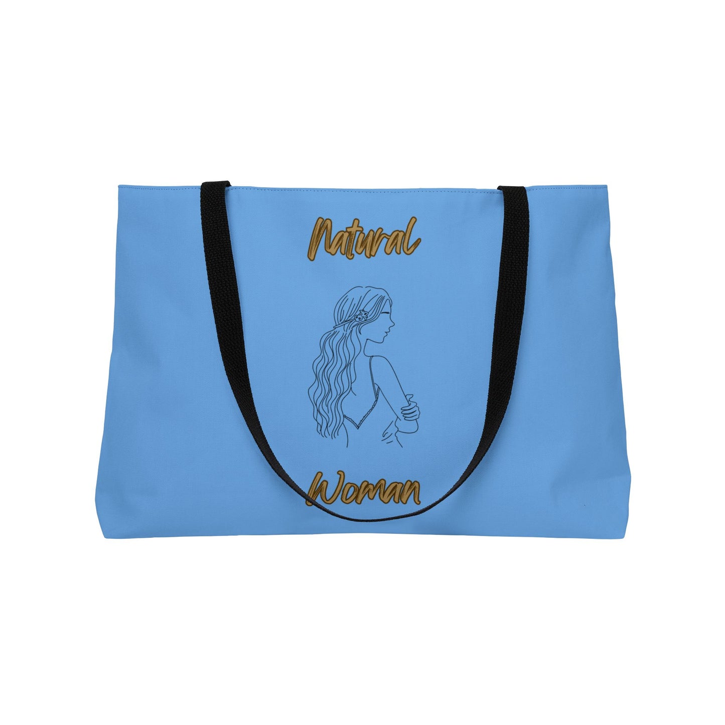 Natural Woman Young Woman (BL) Weekender Tote Bag LIGHT BLUE