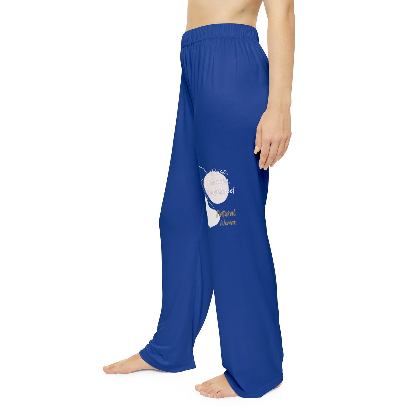 Natural Woman Puff (BL) Women's Pajama Pants DARK BLUE