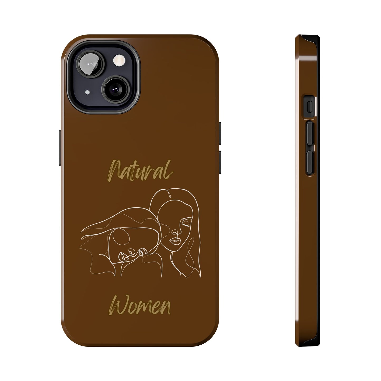 Natural Woman Sisters (WL)Tough Phone Cases BROWN