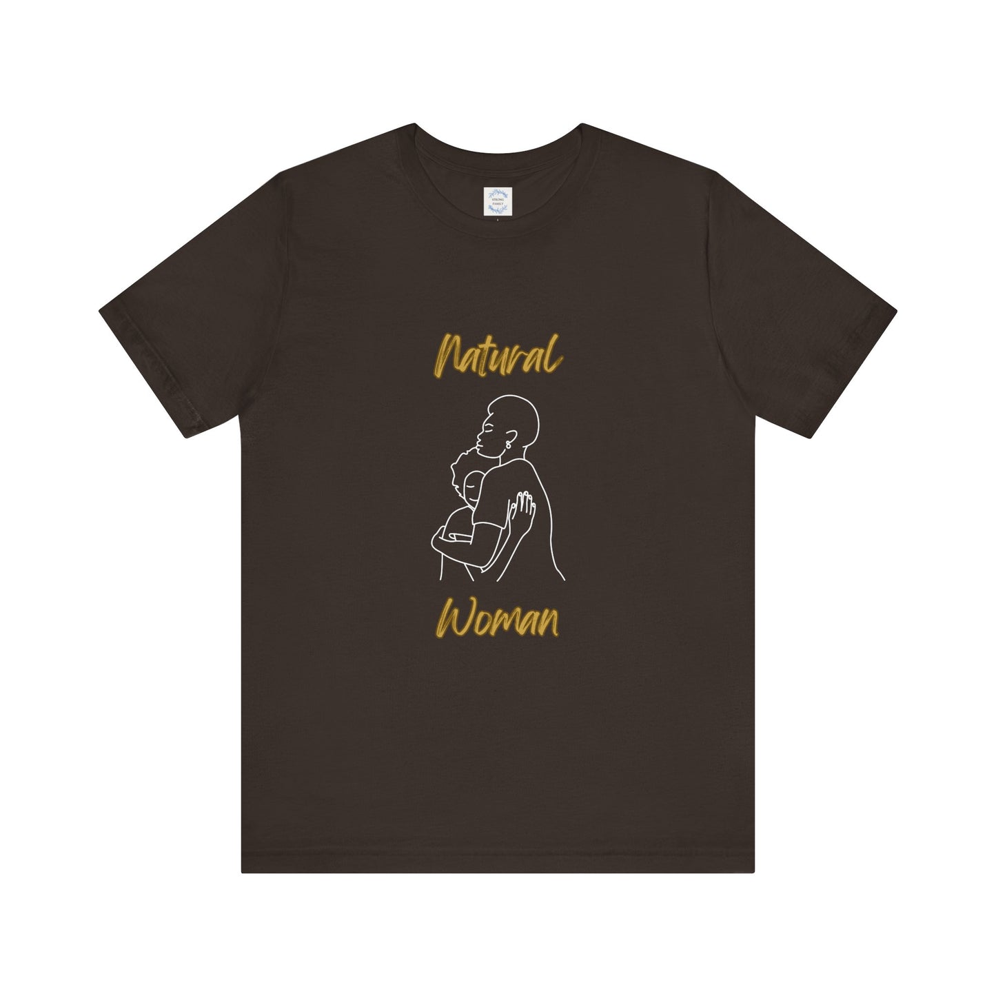 Natural Woman Safe With Momma (WL) Short Sleeve T-Shirt