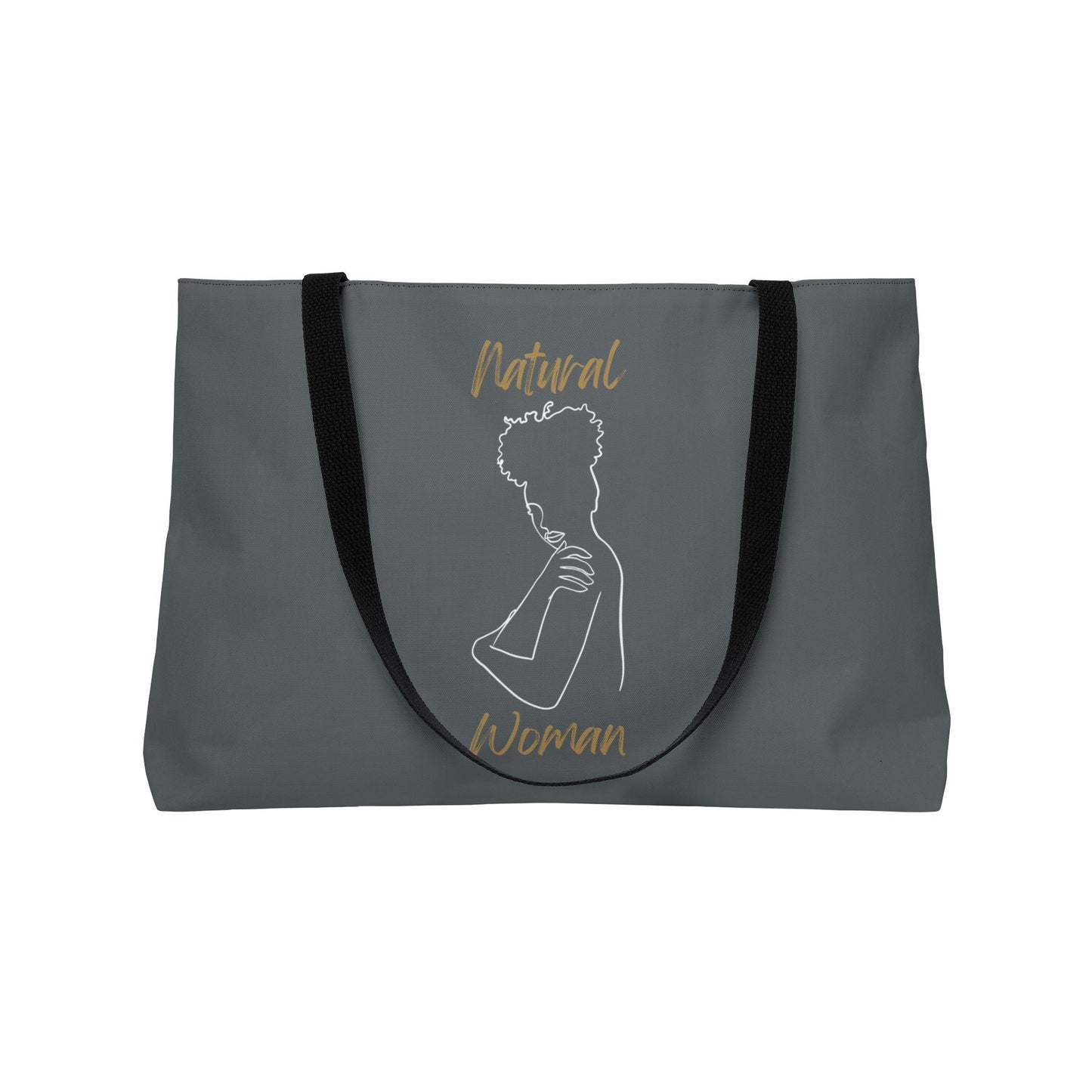 Natural Woman Sassy (WL) Weekender Tote Bag DARK GREY