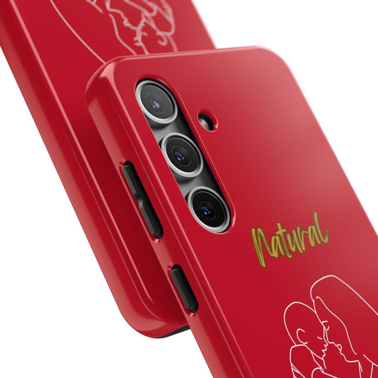 Natural Woman Joy (WL) Tough Phone Cases DARK RED