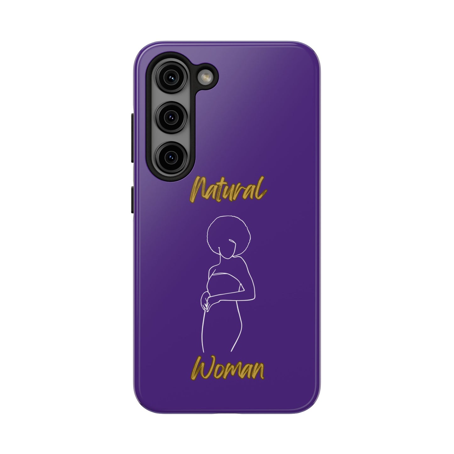 Natural Woman Sho Nuff (WL)Tough Phone Cases  PURPLE
