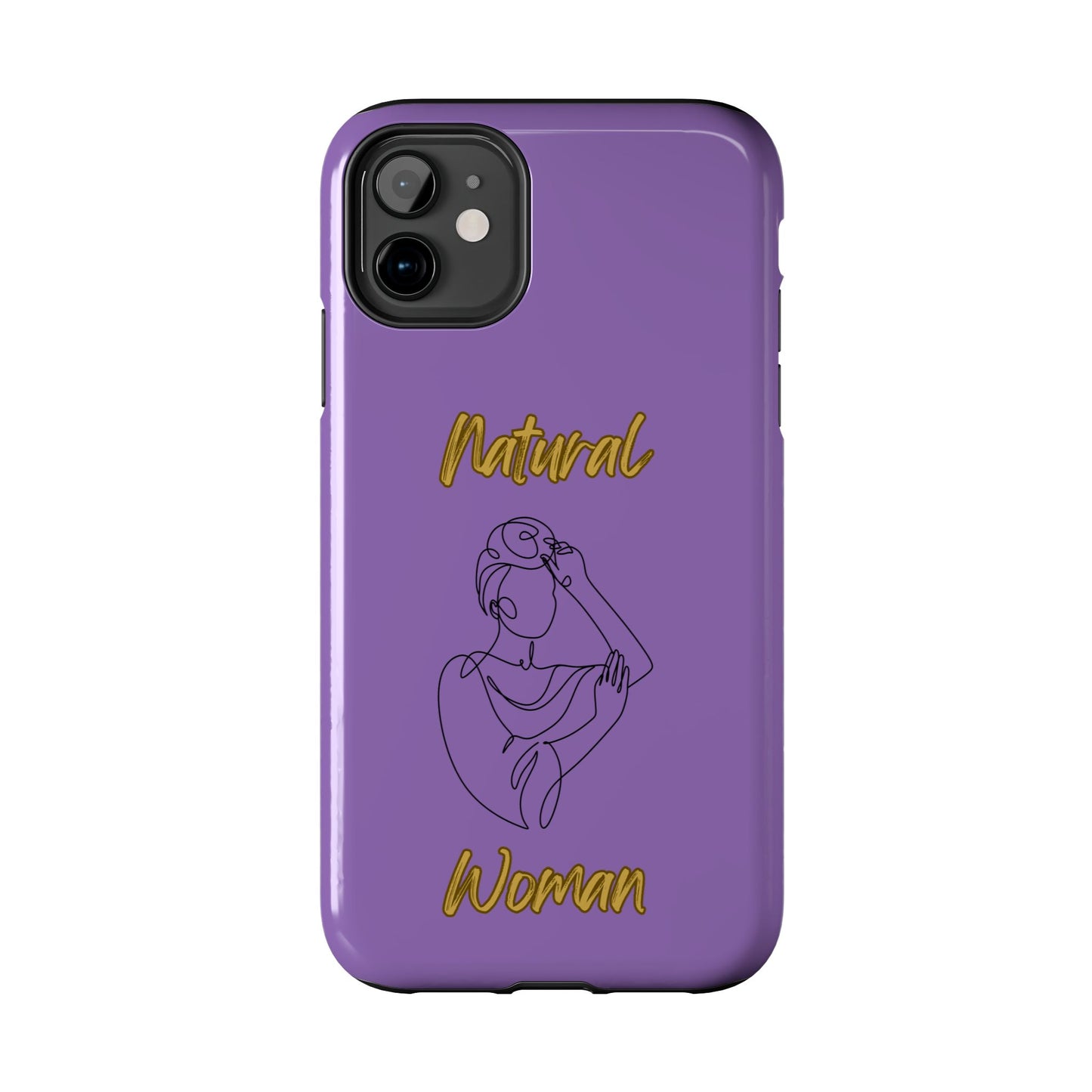 Natural Woman Style (BL)Tough Phone Cases LIGHT PURPLE