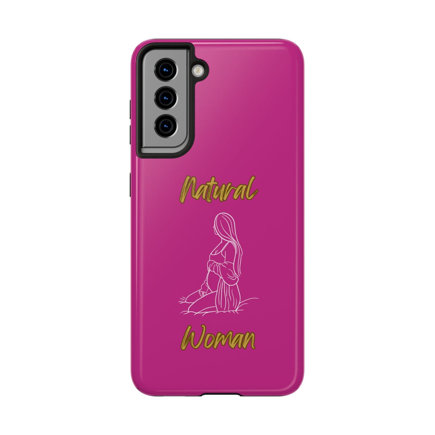 Natural Woman Expecting (WL)Tough Phone Cases PINK