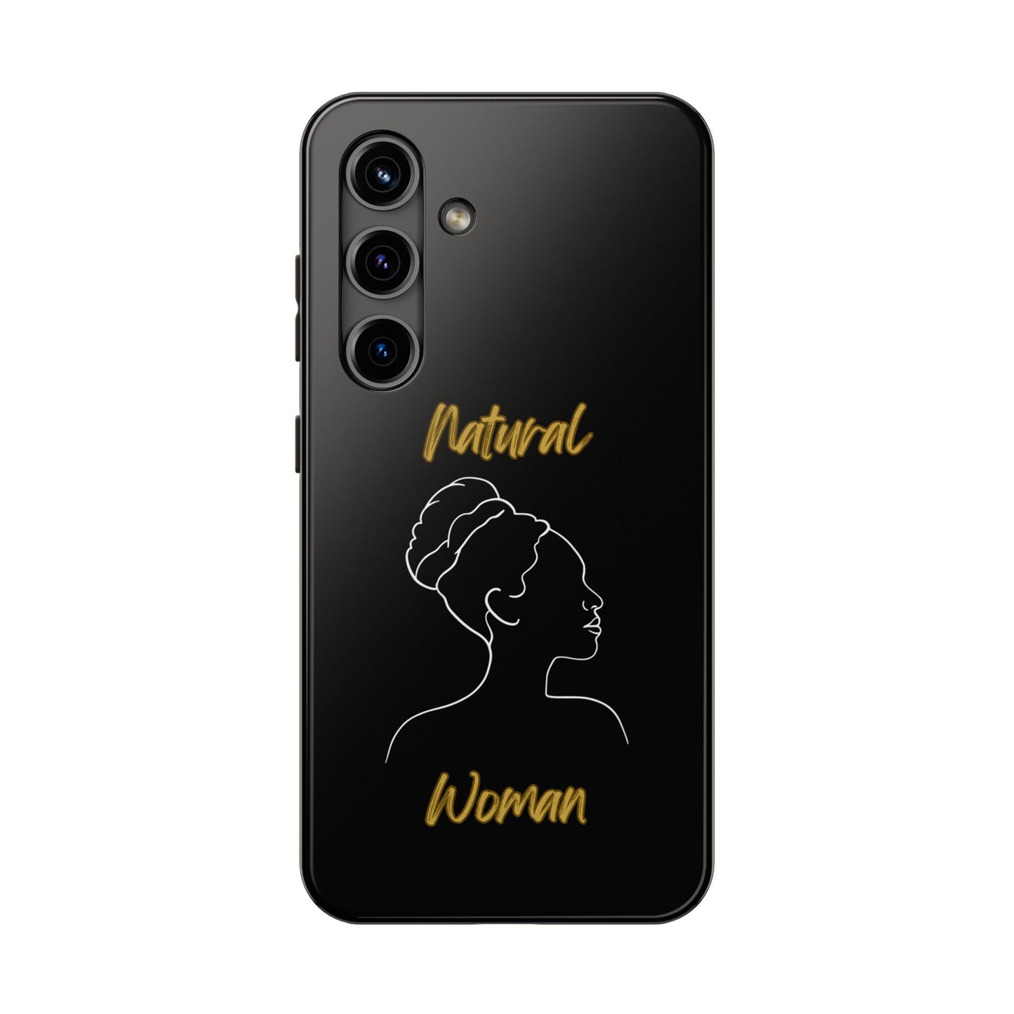 Natural Woman Mixed (WL)Tough Phone Cases BLACK
