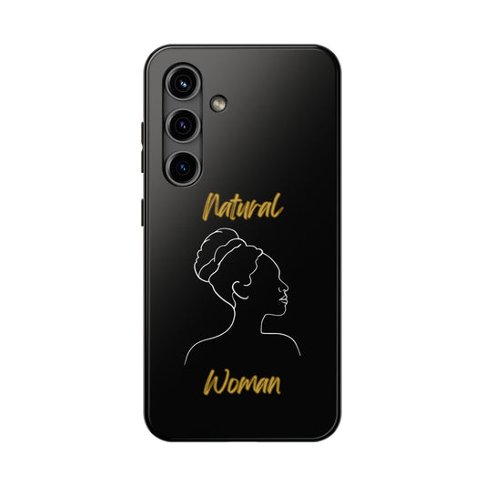 Natural Woman Mixed (WL)Tough Phone Cases BLACK