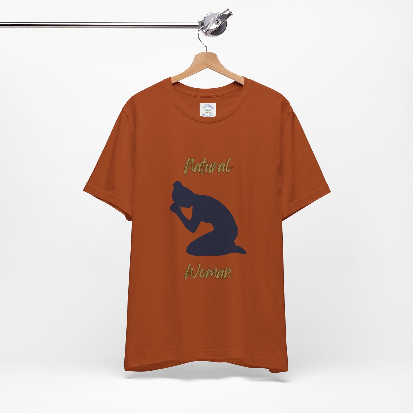 Natural Woman Pray (BL) Short Sleeve T-Shirt