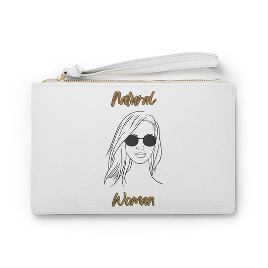 Natural Woman Shades (BL) Clutch Bag WHITE