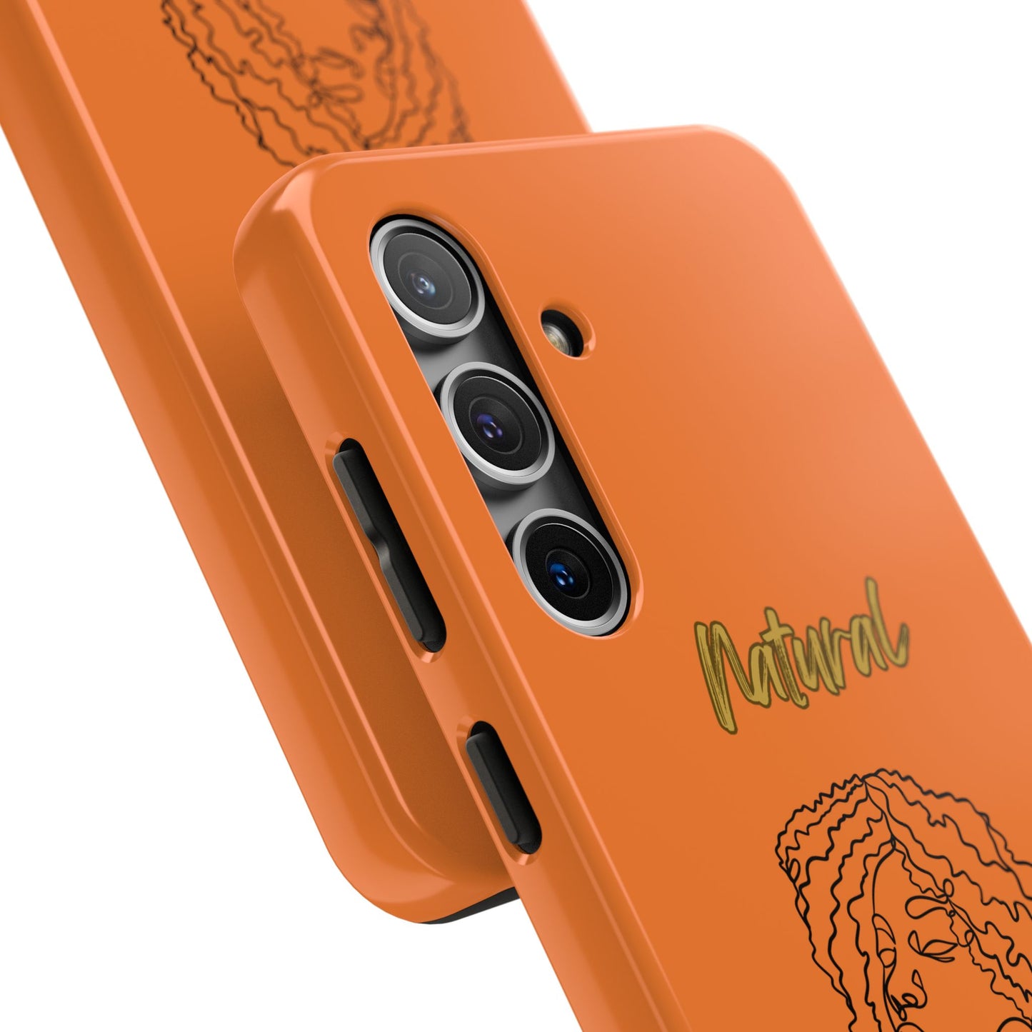 Natural Woman Naturally Me (BL)Tough Phone Cases CRUSTA