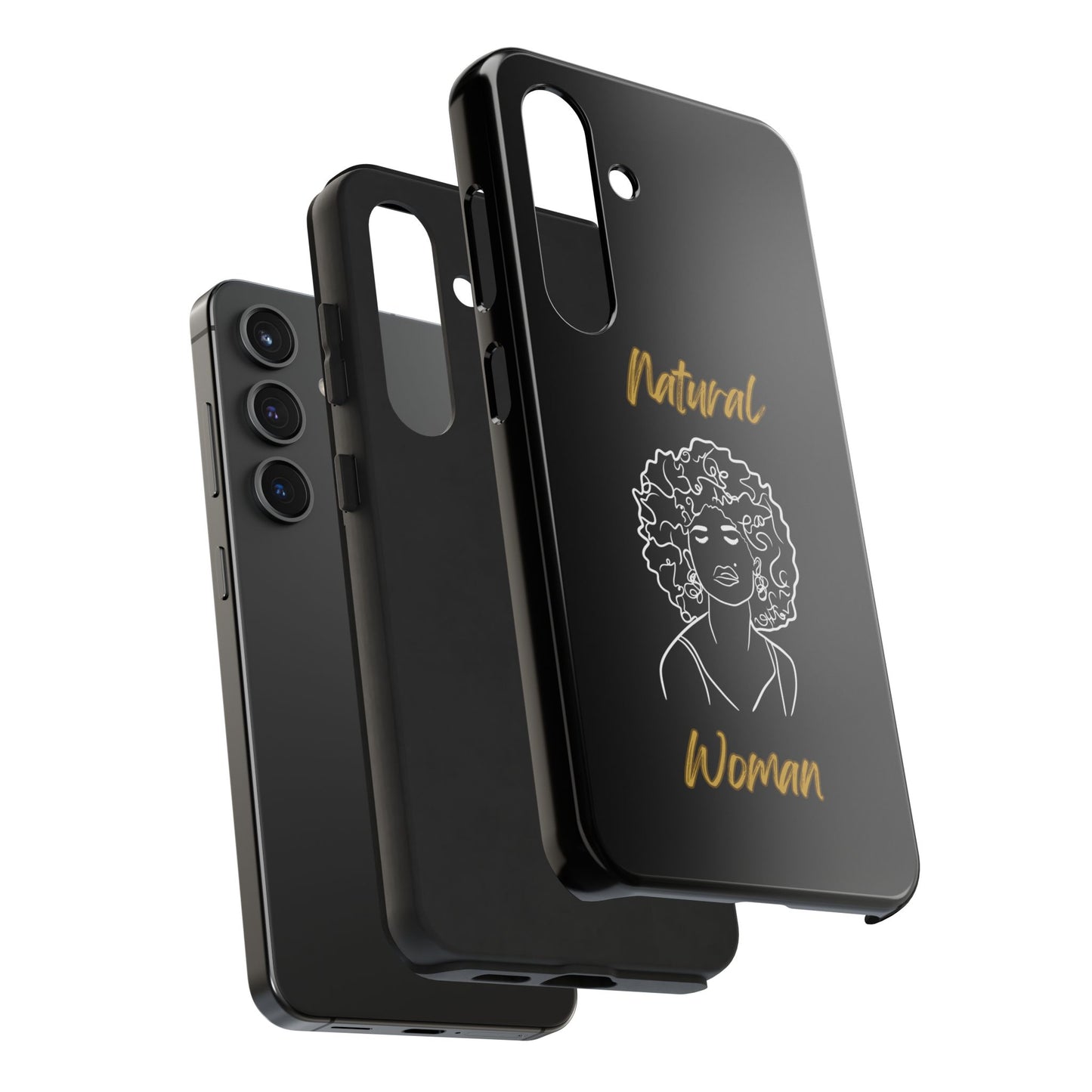 Natural Woman All About Me (WL)Tough Phone Cases BLACK