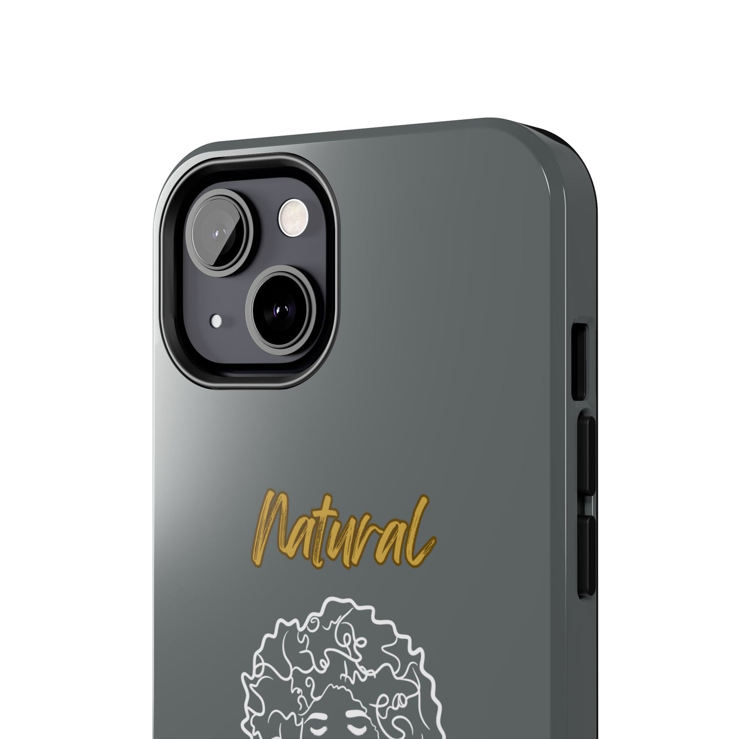 Natural Woman All About Me (WL)Tough Phone Cases DARK GREY
