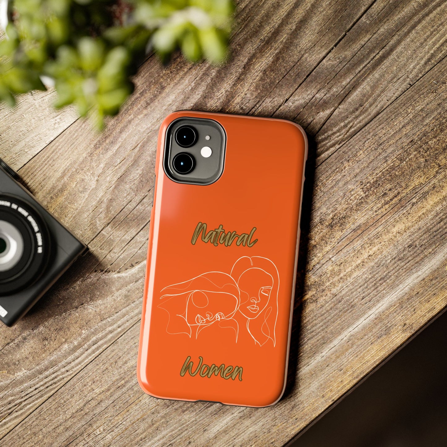 Natural Woman Sisters (WL)Tough Phone Cases ORANGE