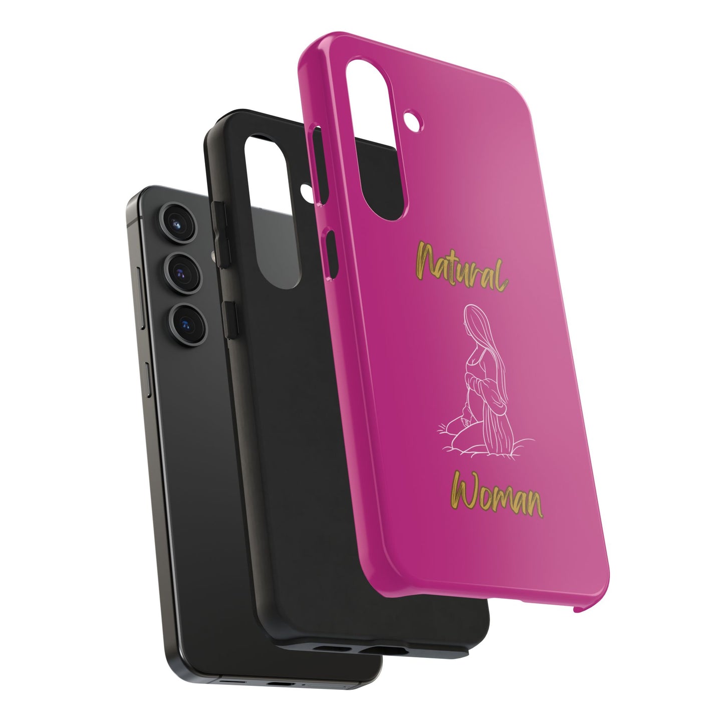 Natural Woman Expecting (WL)Tough Phone Cases PINK