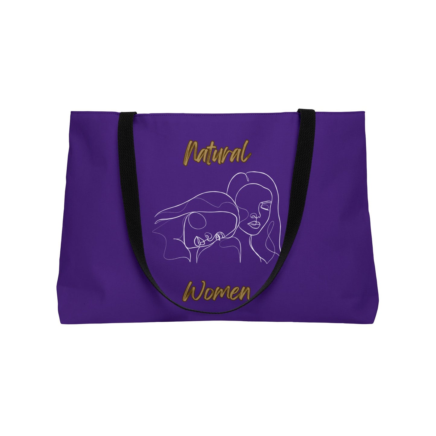 Natural Women Sisters (WL) Weekender Tote Bag PURPLE