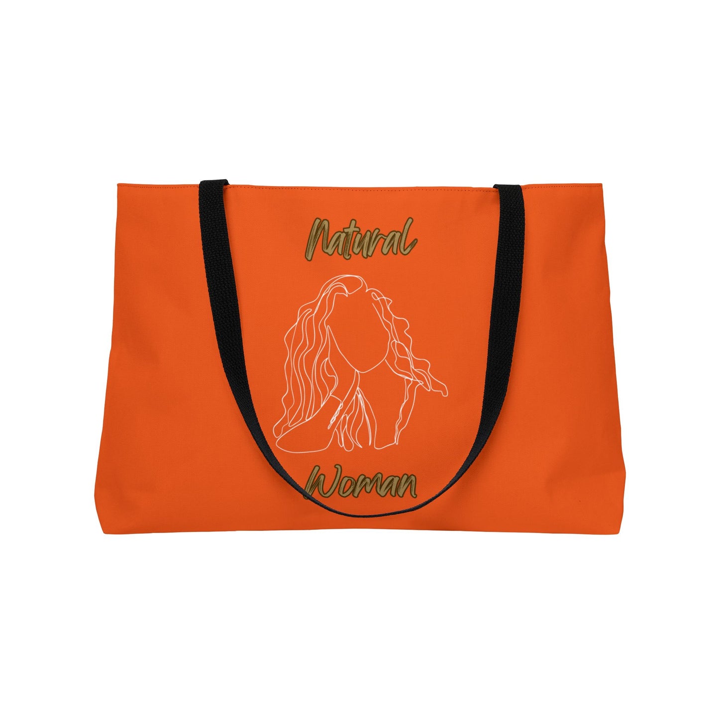 Natural Woman Relaxed (WL) Weekender Tote Bag ORANGE